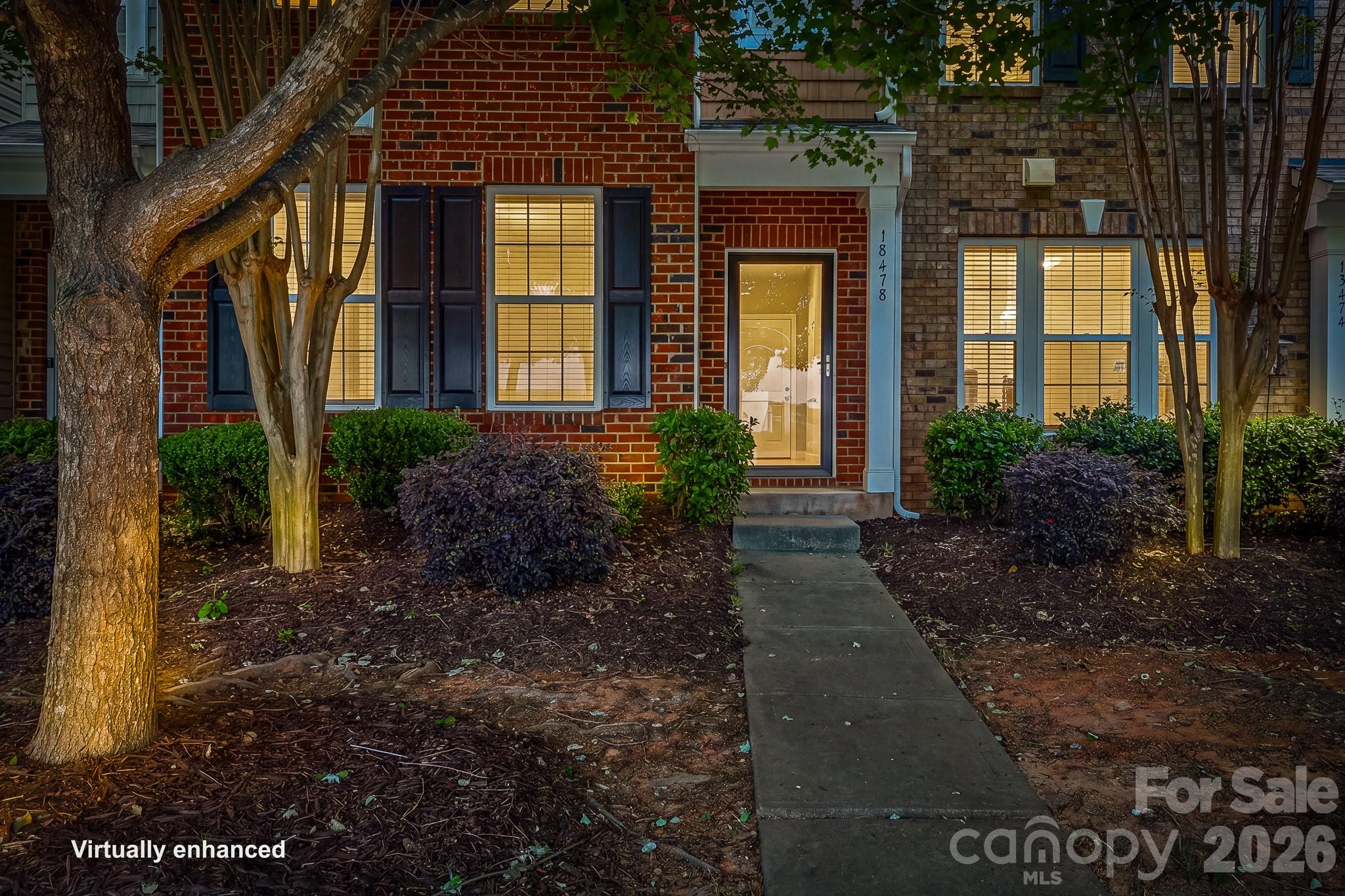 Virtual evening shot - 18478 W Catawba Avenue, Cornelius