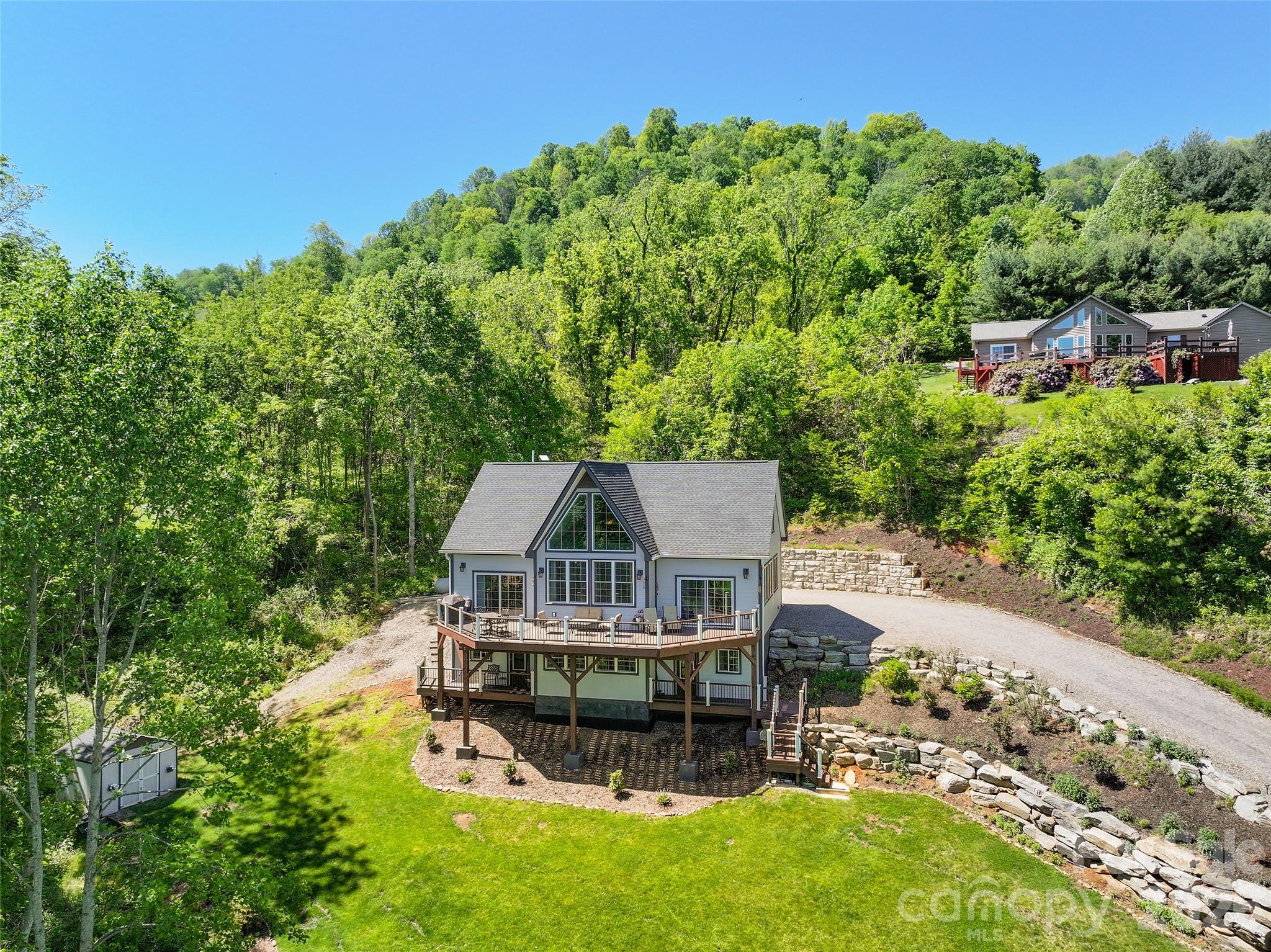 Aerial view - 114 Nesting Ridge, Waynesville