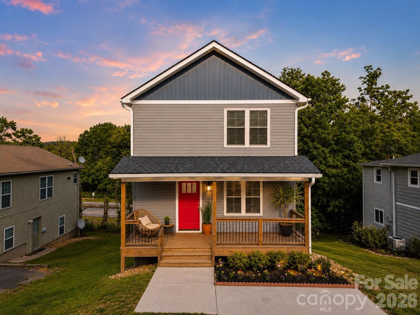 Virtually staged - 175 Fayetteville Street, Asheville