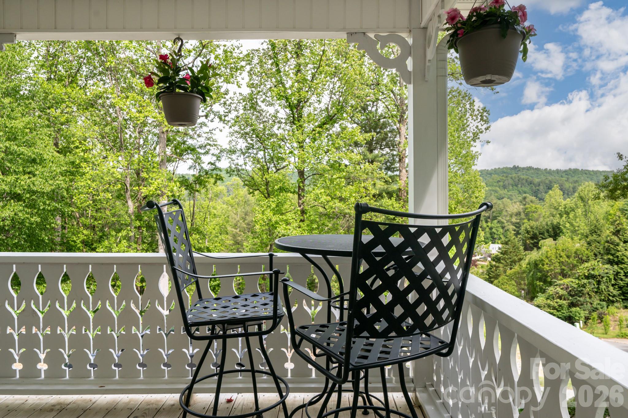 Enjoy outdoor dining with a mountain view - 10 Terrapin Trail, Flat Rock