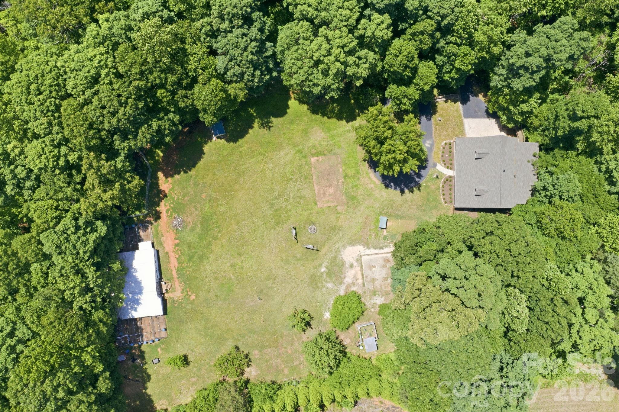Permit on file for 54 x 35 barn - land was prepped for this - 195 Azalea Road, Mooresville