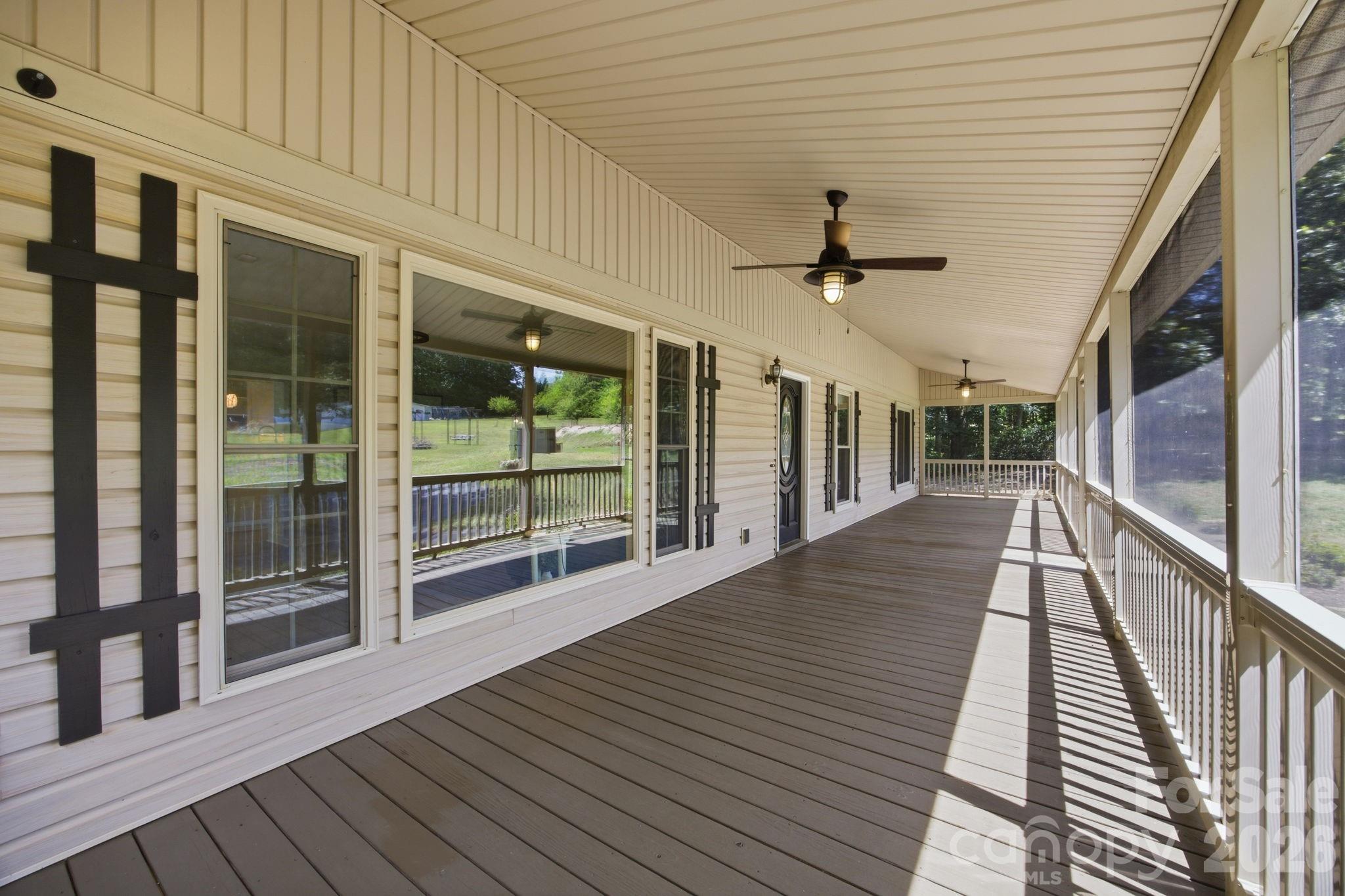 Front Screened Porch - 195 Azalea Road, Mooresville