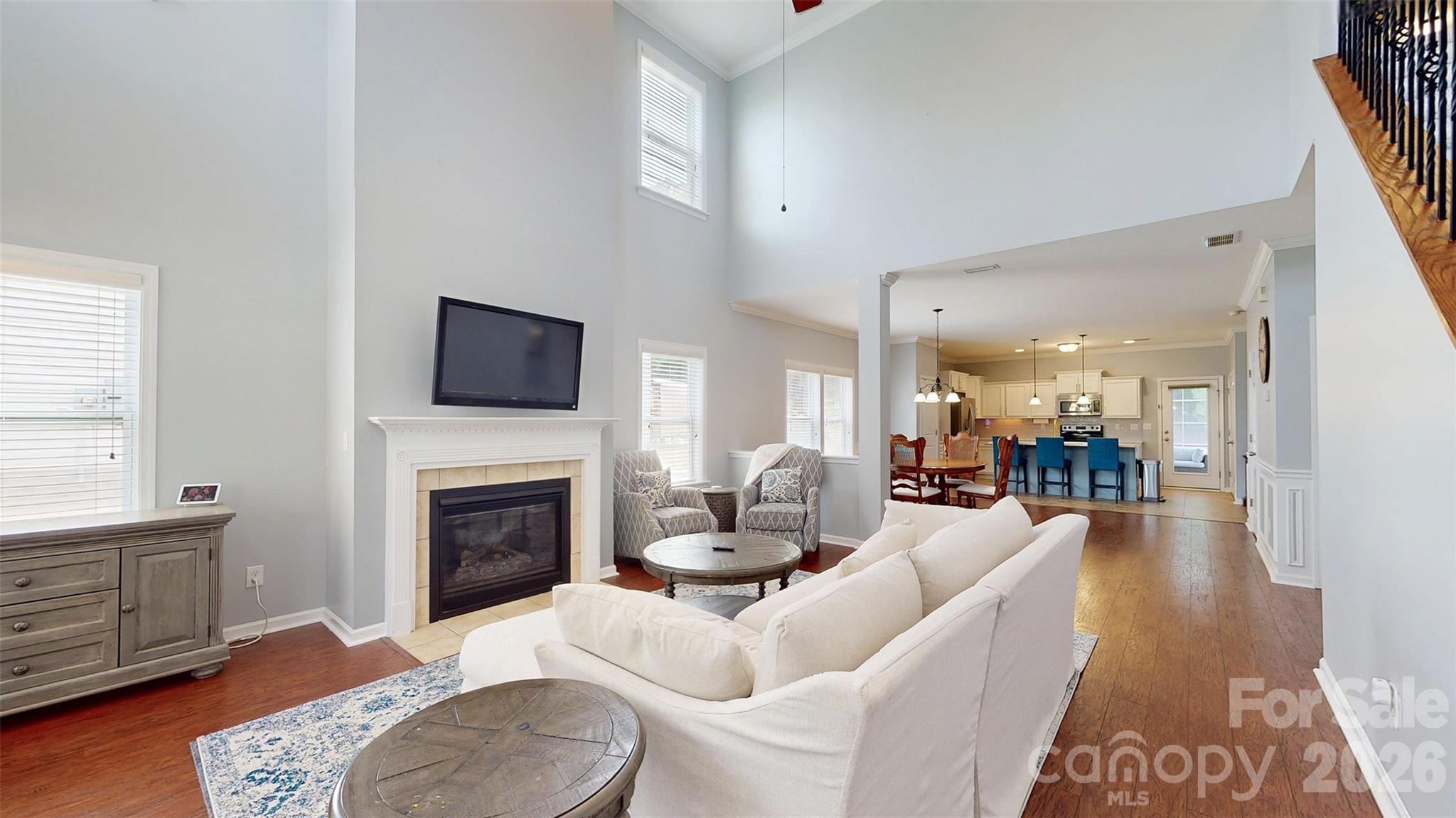 Beautiful home with an open floor plan and two story great room - 1101 Jasmine Drive, Indian Land