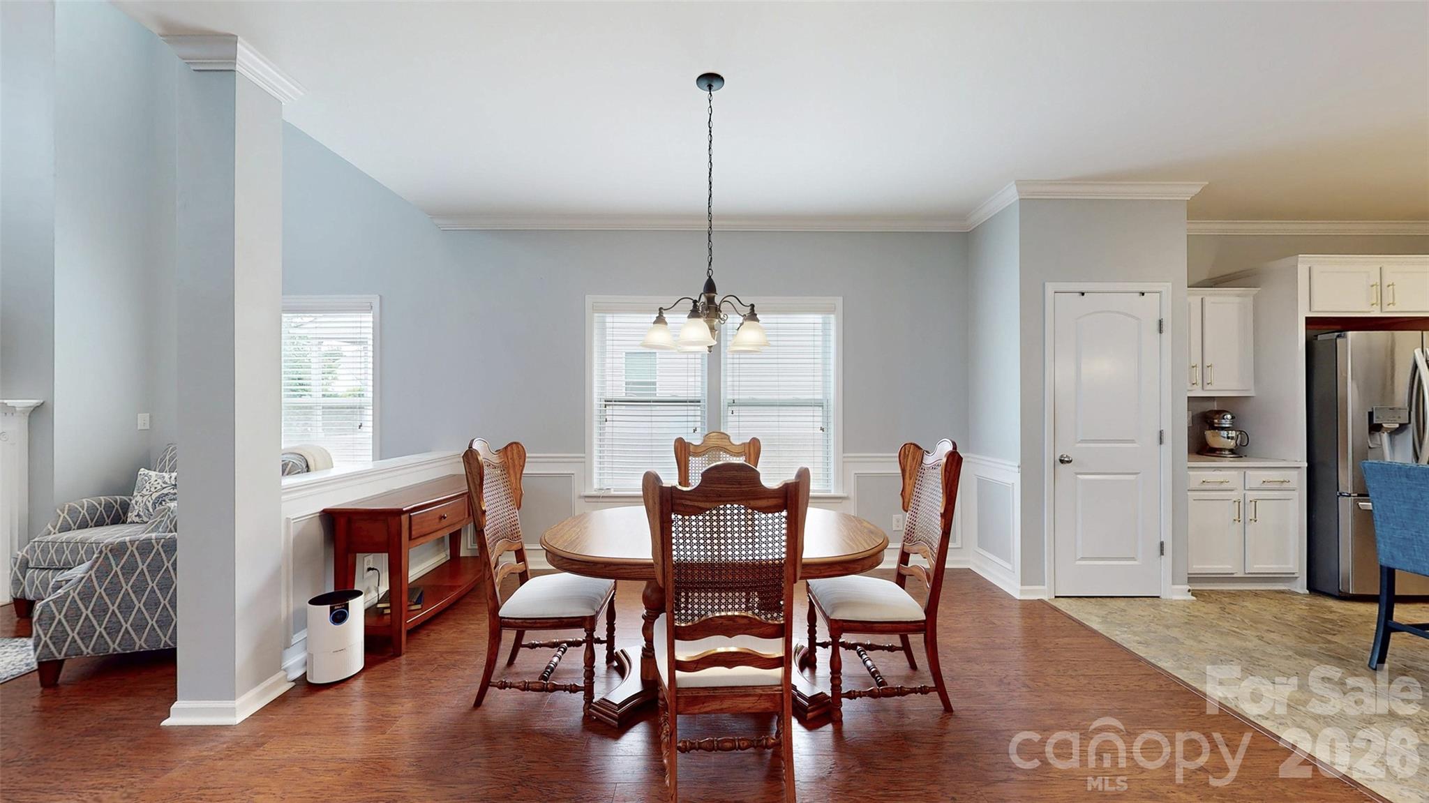 Dining area with more natural light - 1101 Jasmine Drive, Indian Land