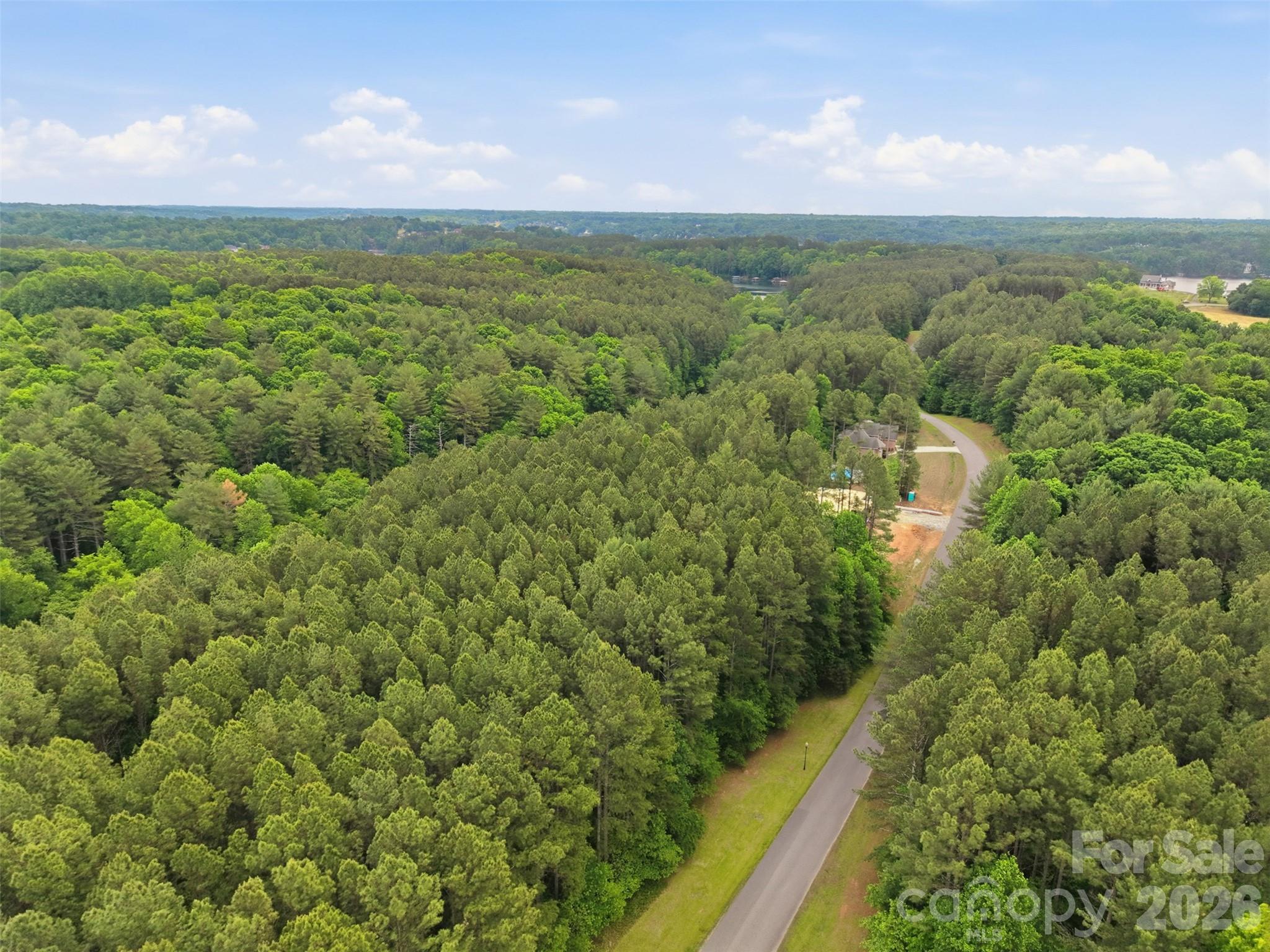 Aerial perspective of the parcel & surrounding lots - 6020 Plantation Pointe Drive, Granite Falls