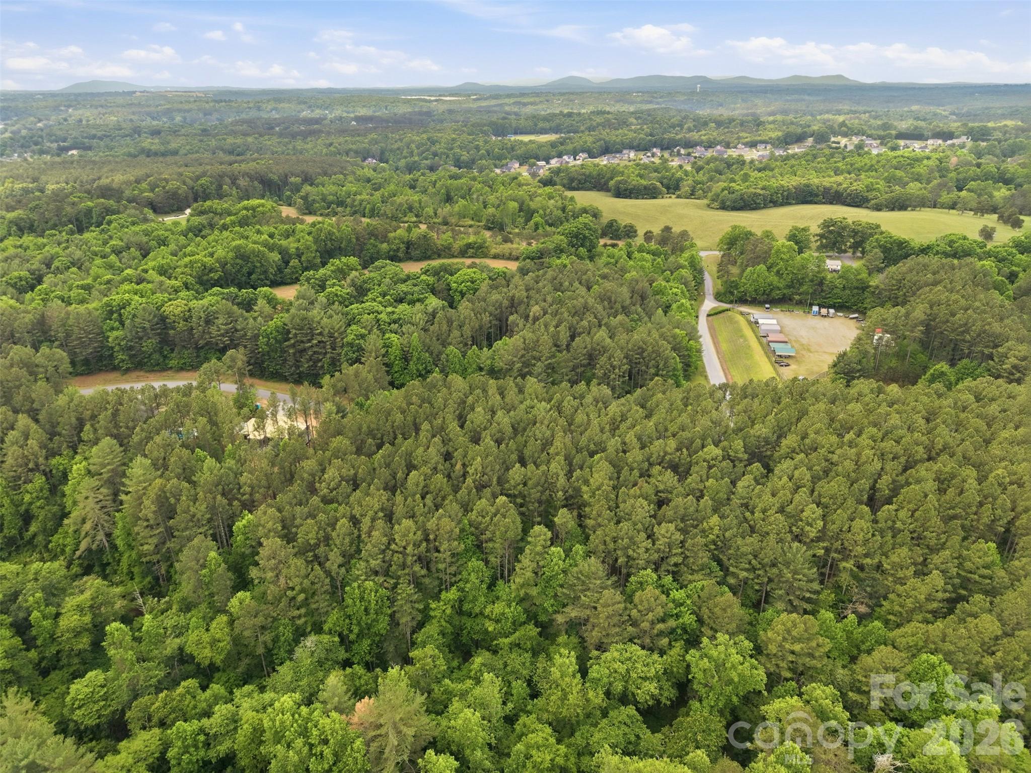 Aerial perspective of the parcel & surrounding lots - 6020 Plantation Pointe Drive, Granite Falls