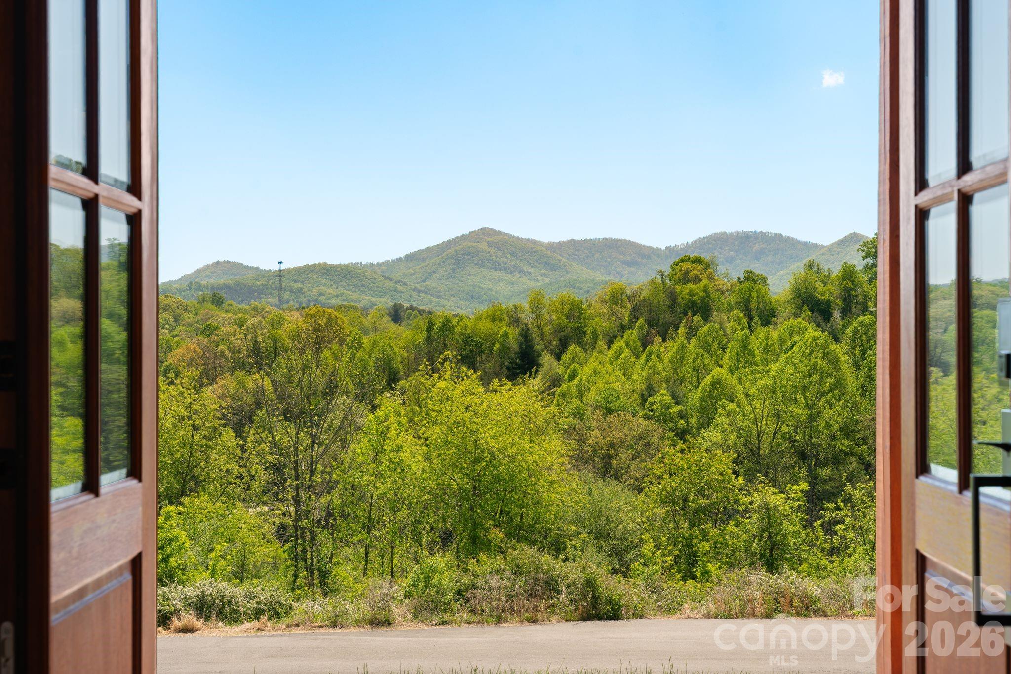 Year round mountain views from the front porch! - 111 Pisgah Gap Drive, Candler