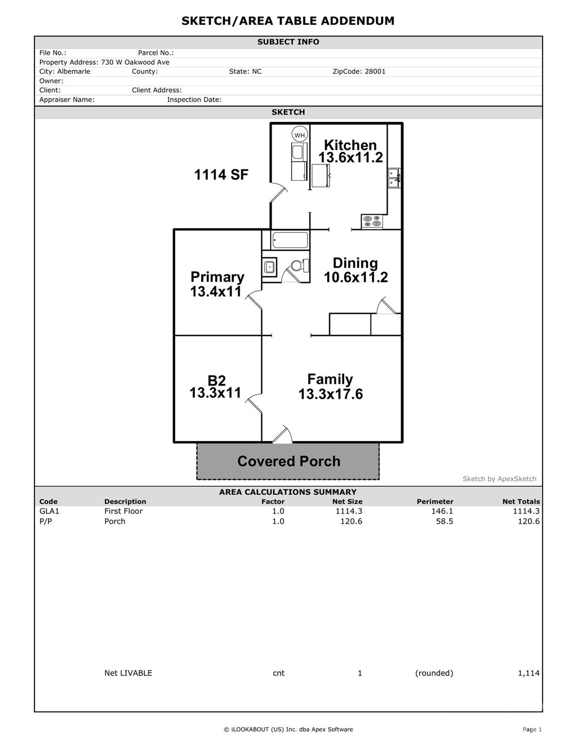 Single Family Residence at 730 W Oakwood Avenue, Albemarle, photo 26 of 26