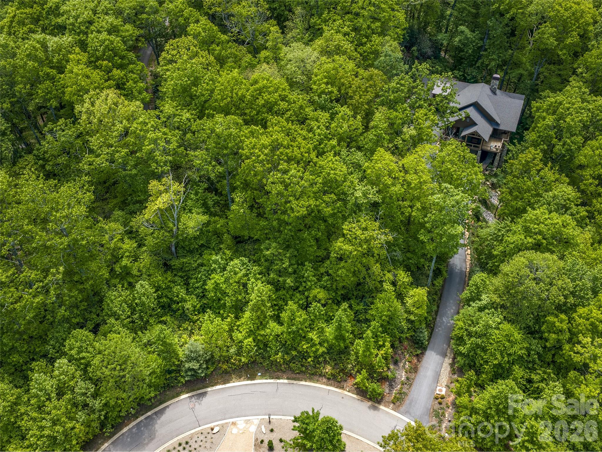 Beautiful wooded lot - 9 Crockett Ridge Road, Black Mountain