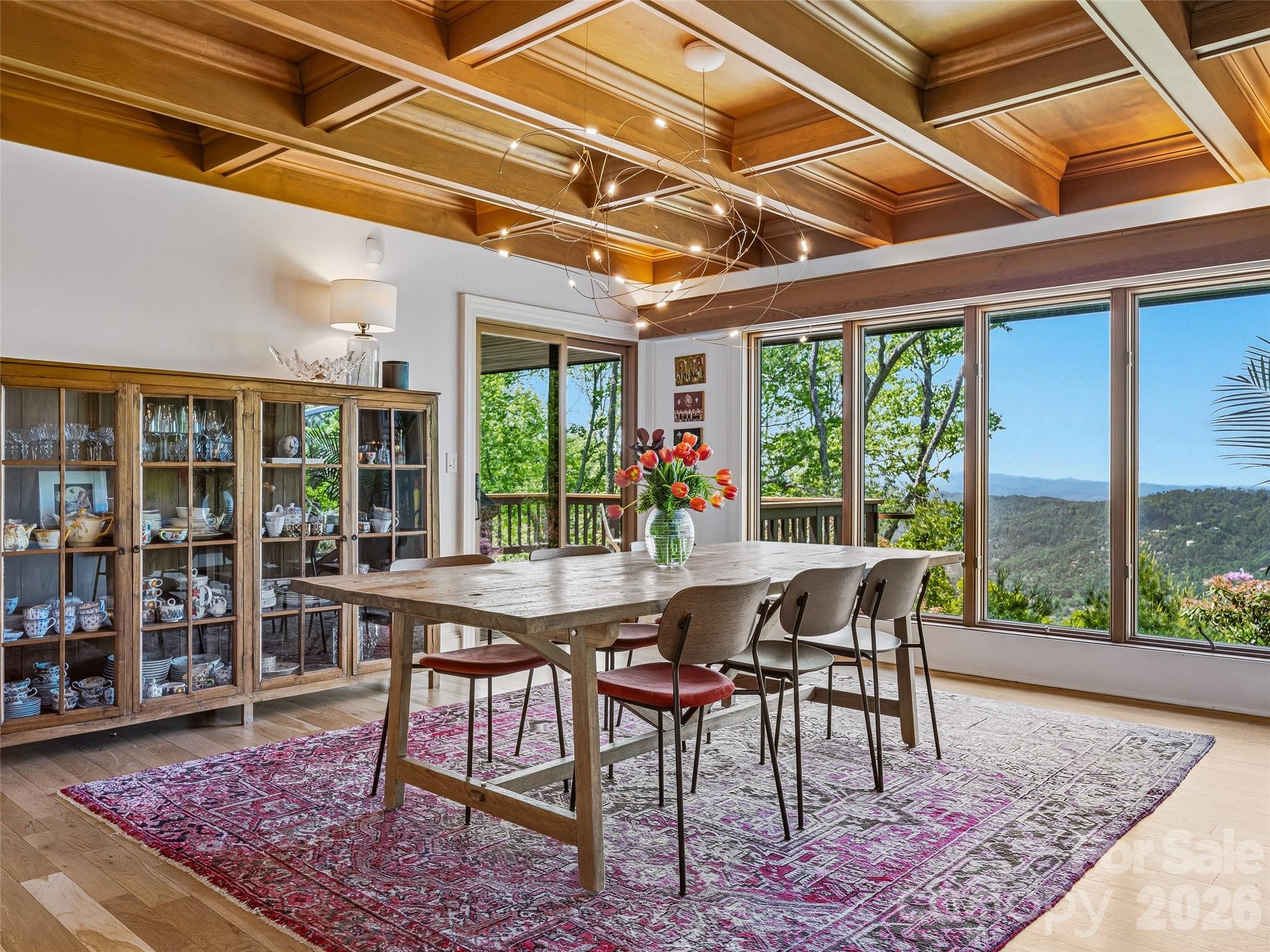 A gorgeous setting for casual family dinners and formal dinner parties alike. - 100 Big Spring Drive, Asheville