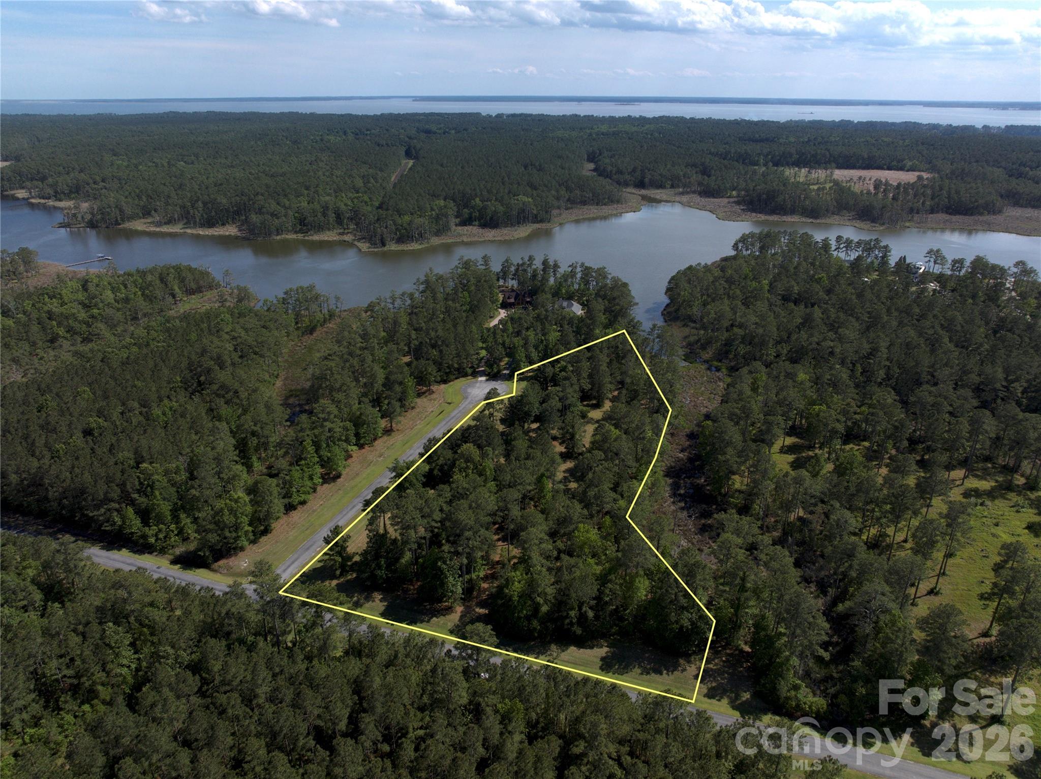 Approx lot lines - 0 Bailey Pointe Drive, Belhaven