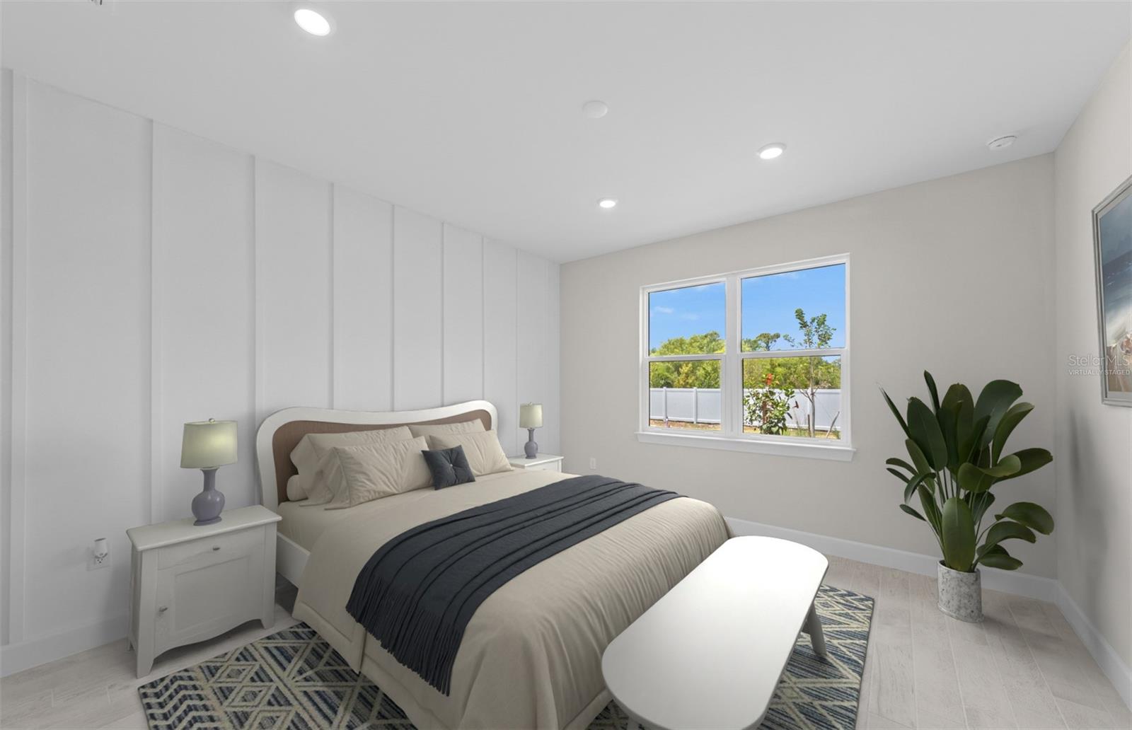 Virtually Staged Owners Suite - 1828 SILVER SHORES BLVD, ENGLEWOOD