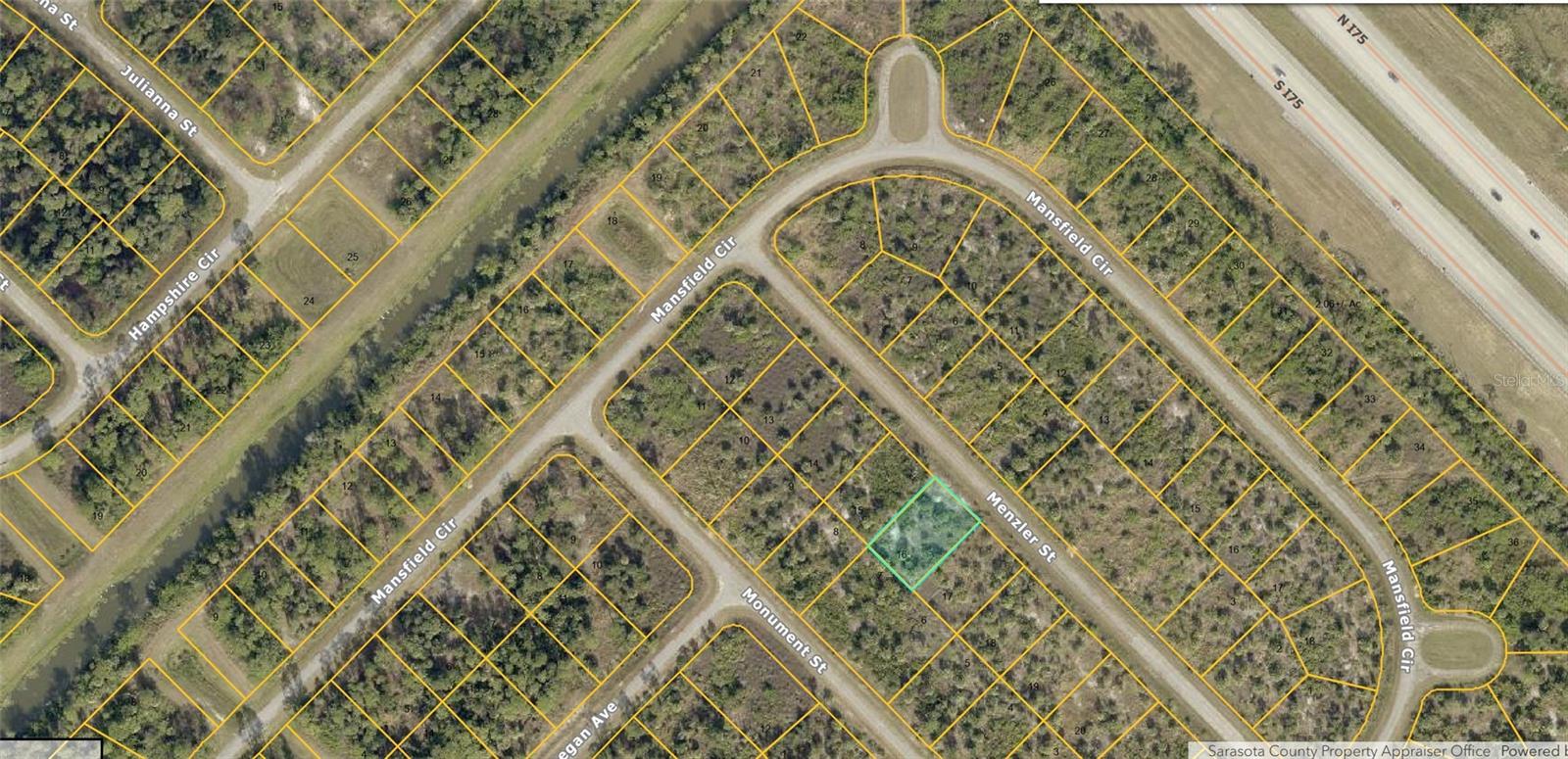 Location of Land in Subdivision - MENZLER ST, NORTH PORT