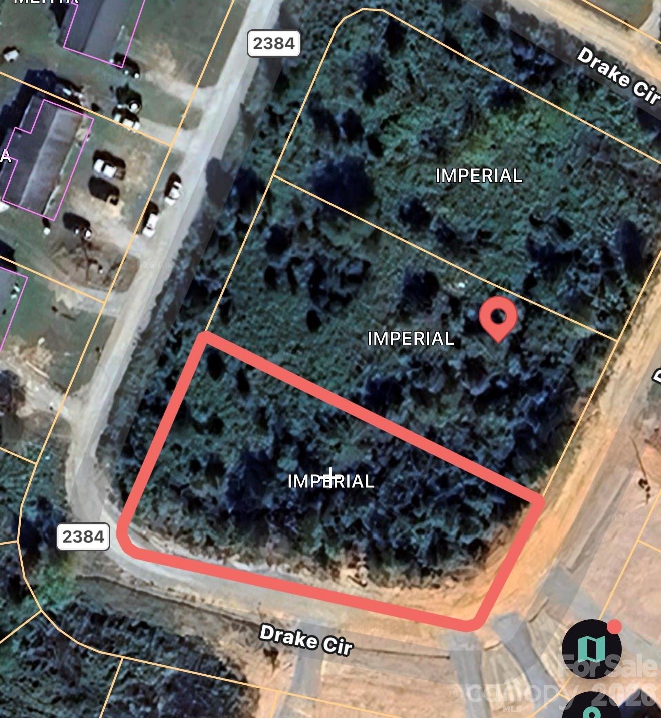 Lot at 3009 Drake Circle, Shelby, photo 2 of 2