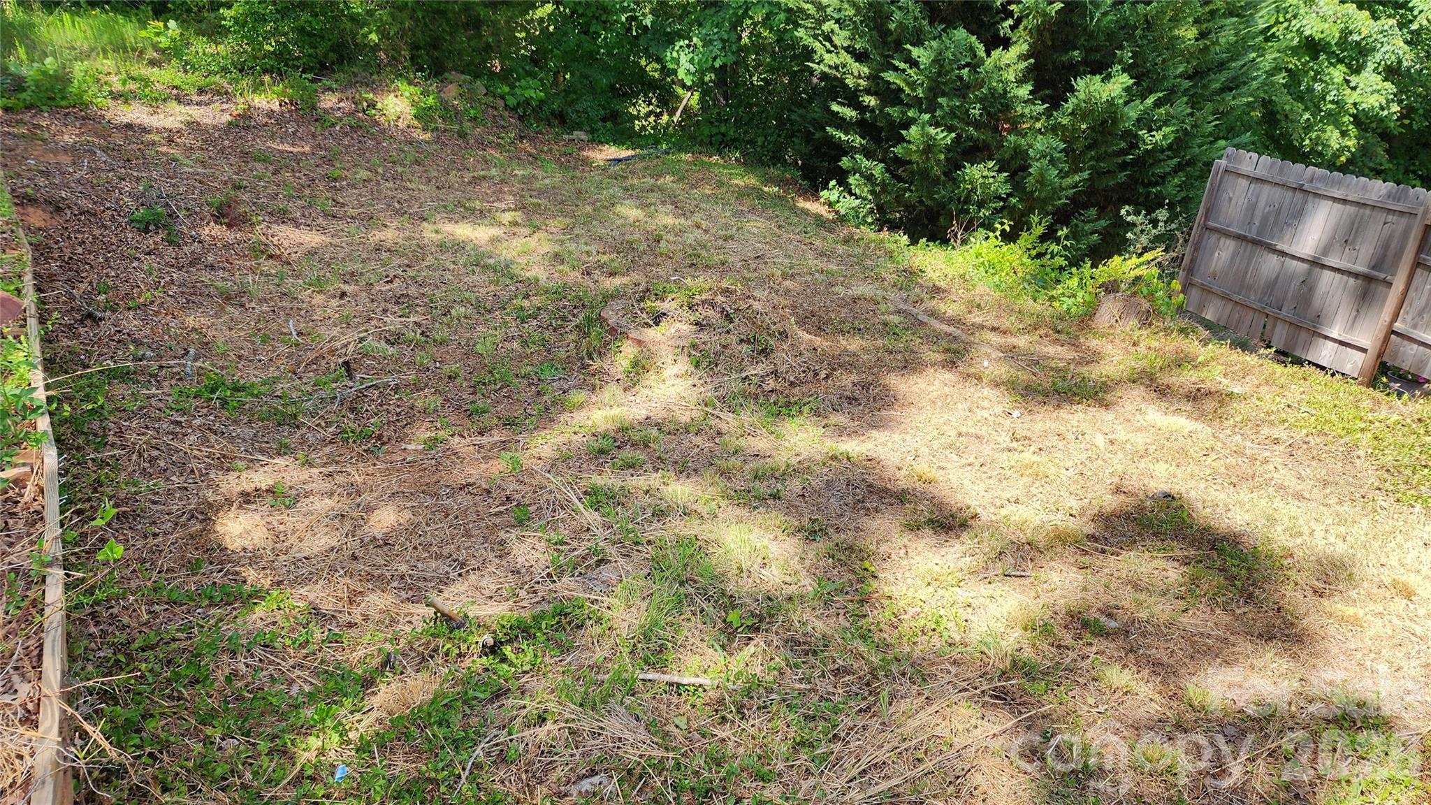 Right Side Yard - 200 Park Place, Morganton