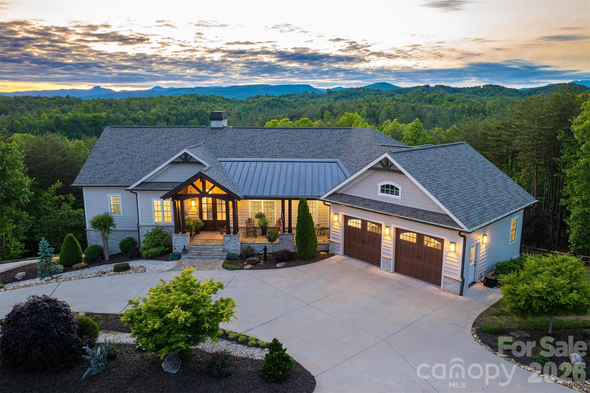 1506 High Valley Way includes 2 full acres of Blue Ridge Mountain Land within at 3,200 acre gated community, The Coves Mountain River Club - 1506 High Valley Way, Lenoir