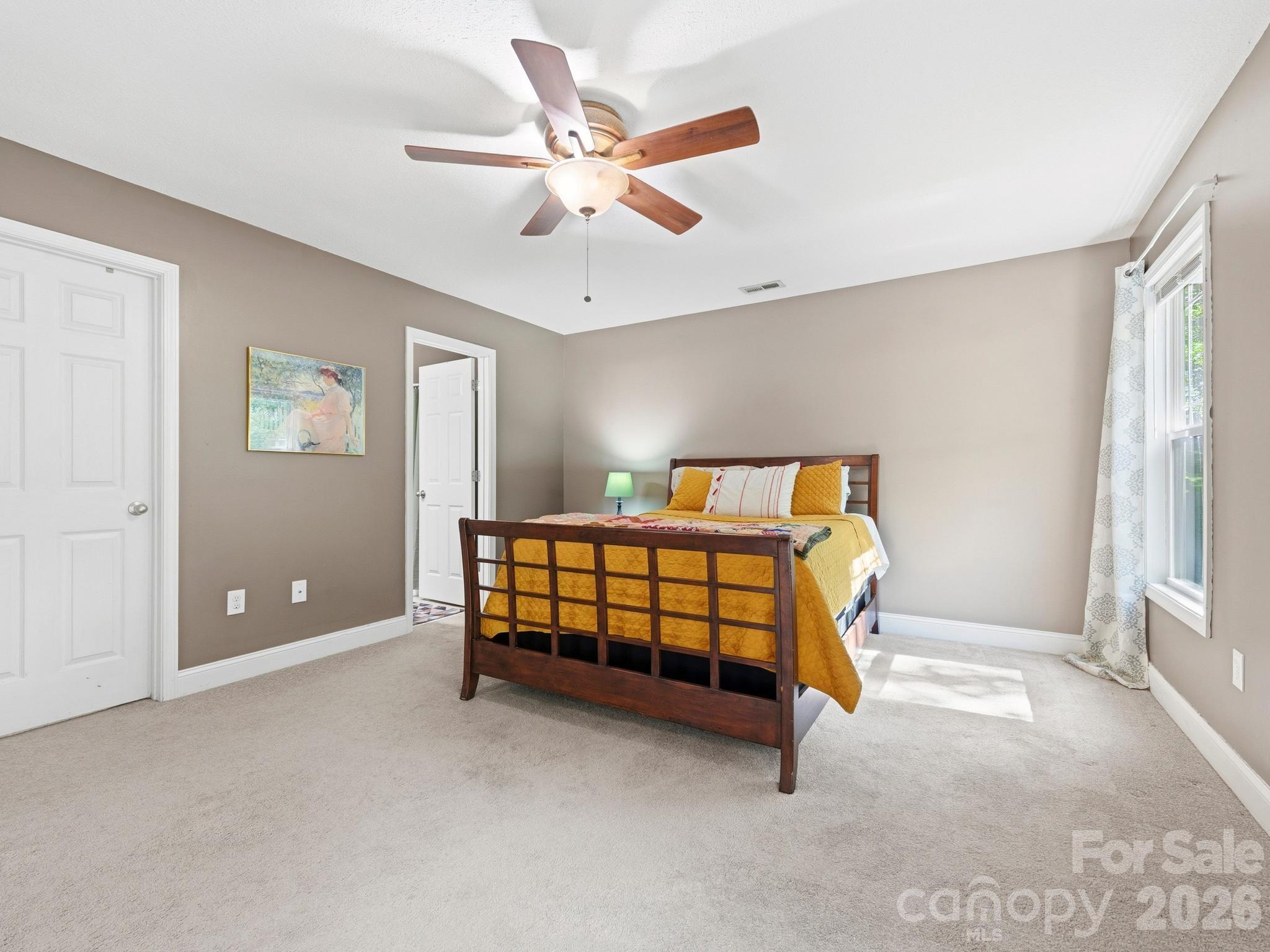 Spacious primary bedroom - 24 Hilldale Road, Asheville