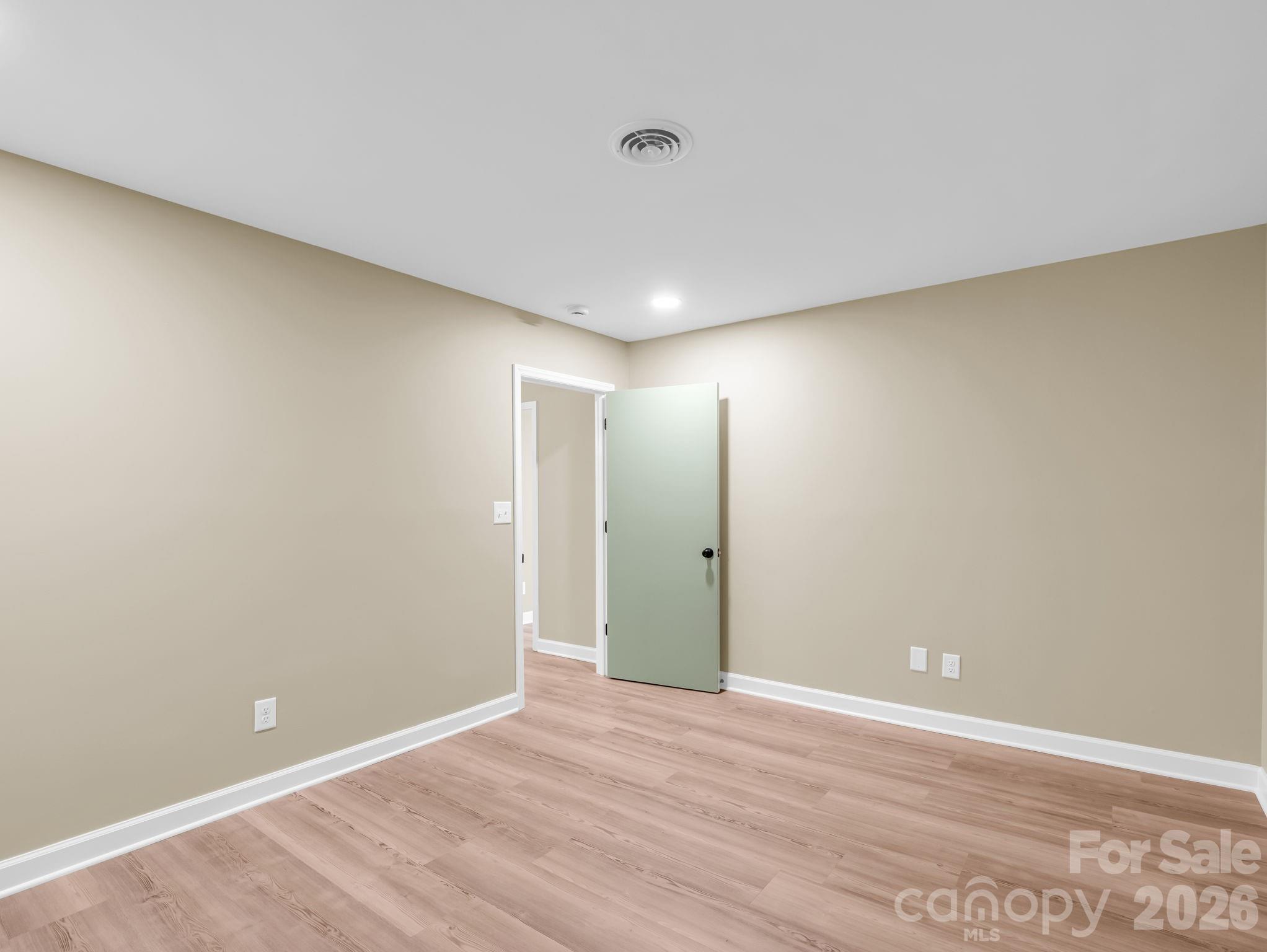 Office/den/flex space looking back toward the hallway. - 44 Jervey Road, Tryon