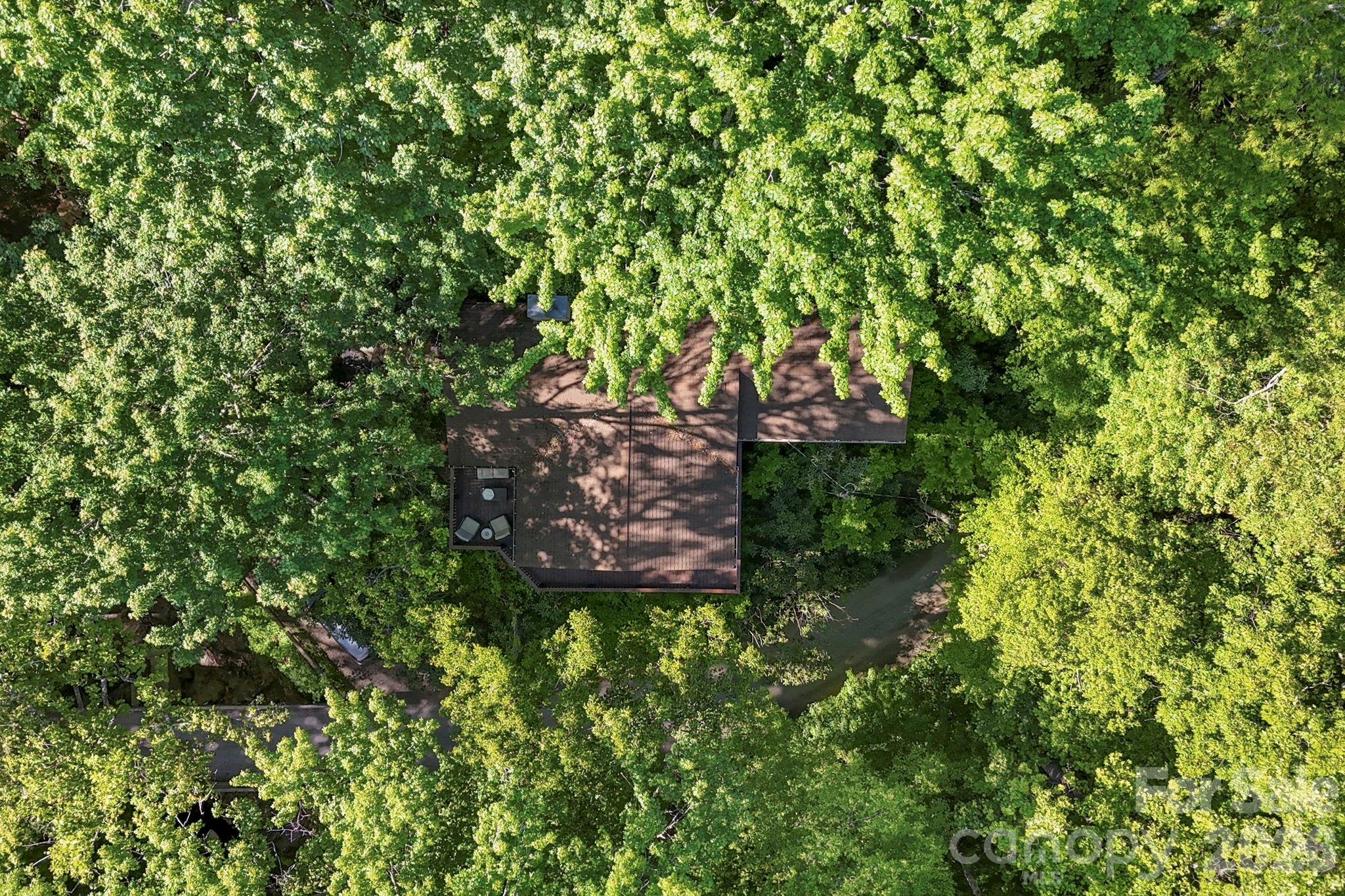 Almost 500 s.f. of outdoor decking and screened porch at Main Cabin - 500 Winter Star Road, Burnsville