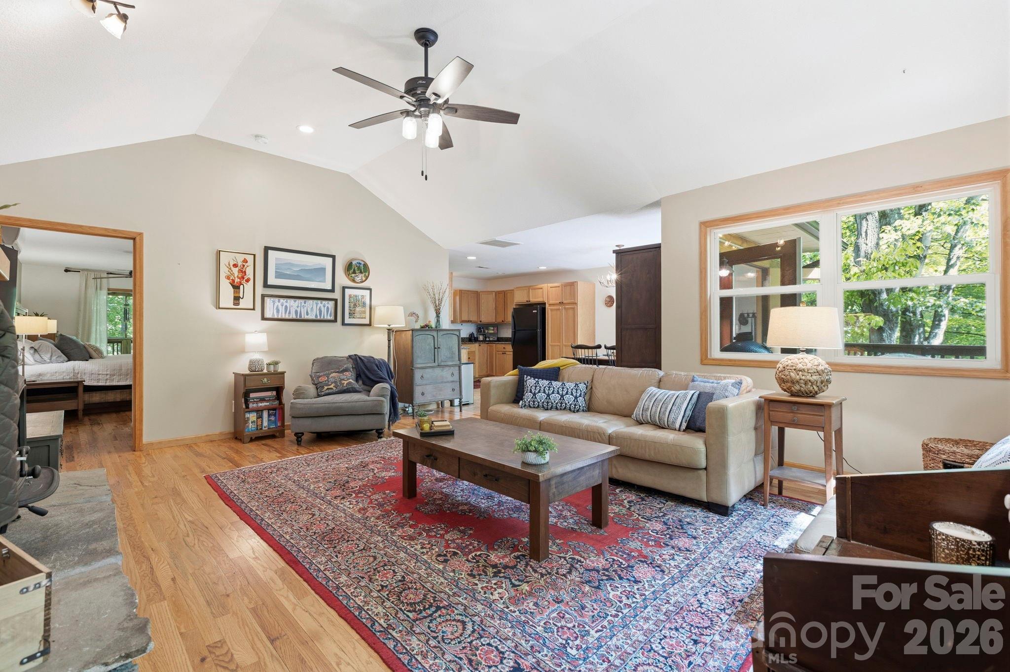 Open plan leads to Dining Area & Spacious Kitchen - 500 Winter Star Road, Burnsville