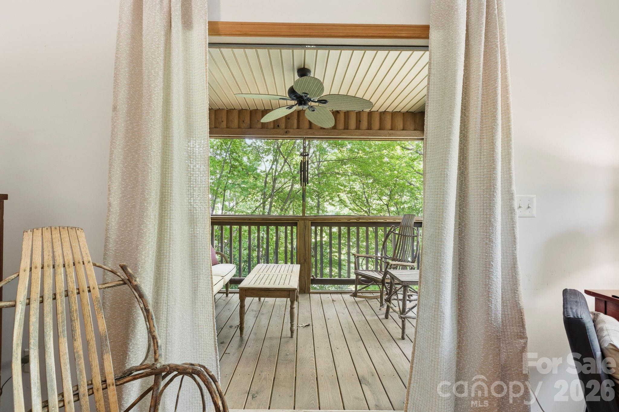 Double Doors to Screened Porch - 500 Winter Star Road, Burnsville