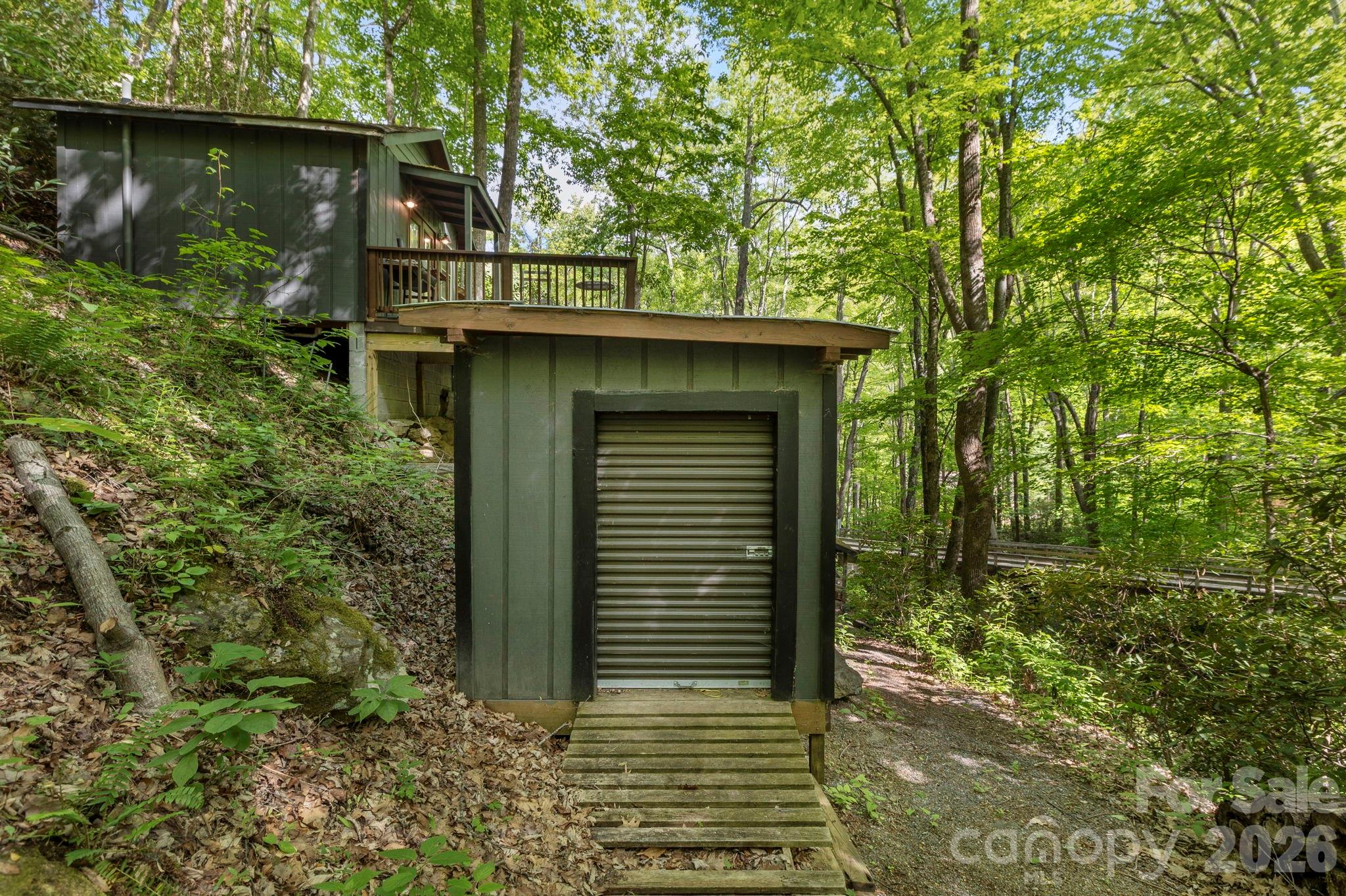 Stoarge Shed w/ roll up door & power - 500 Winter Star Road, Burnsville