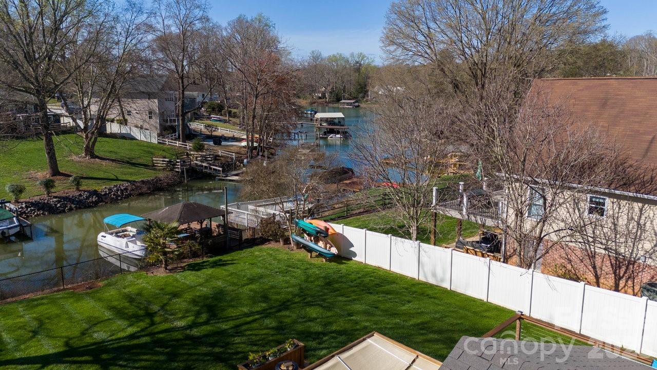 Lakeview from backyard - 141 Bluewing Lane, Mooresville