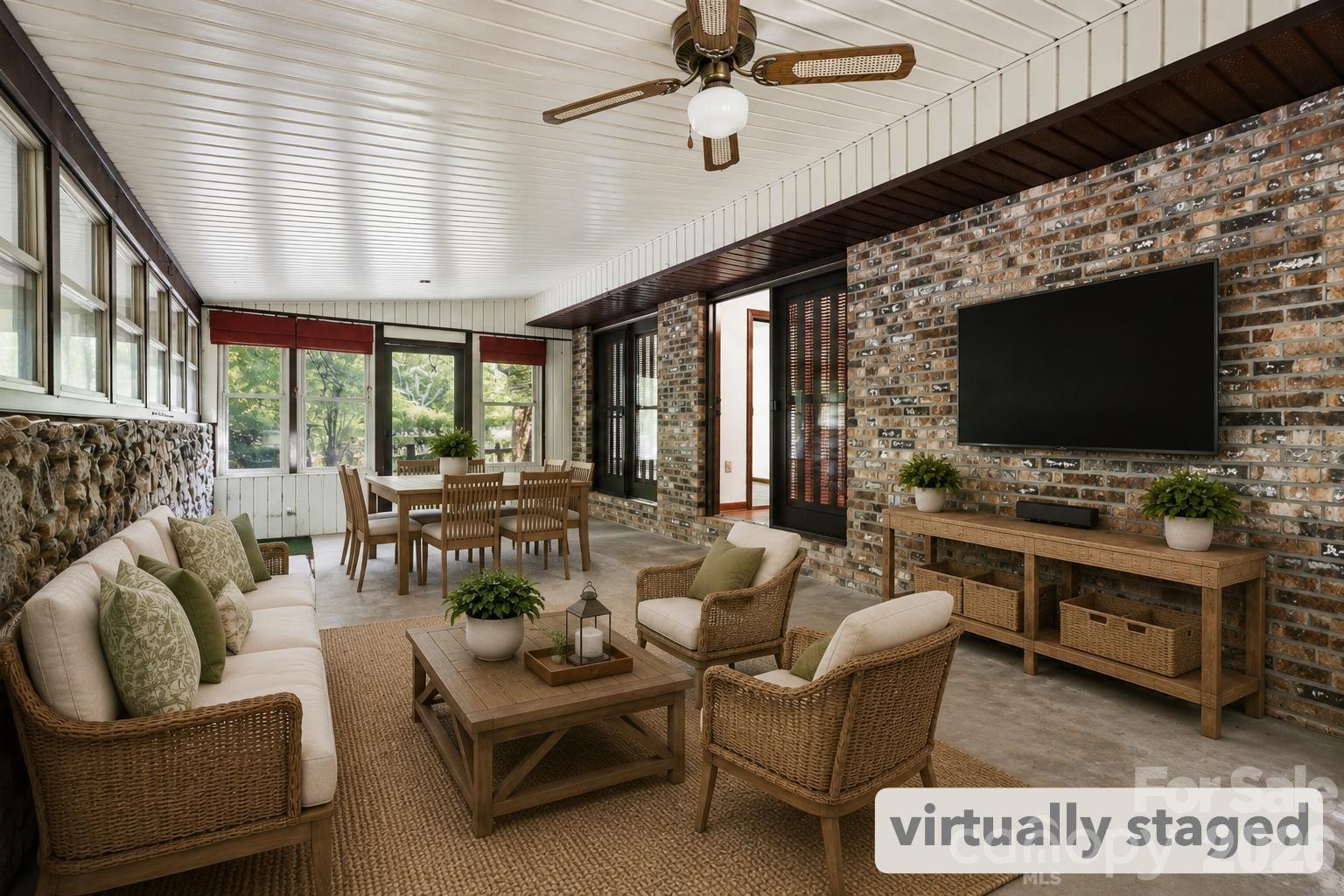 Virtually Staged - 1 Mountain Heritage Place, Candler