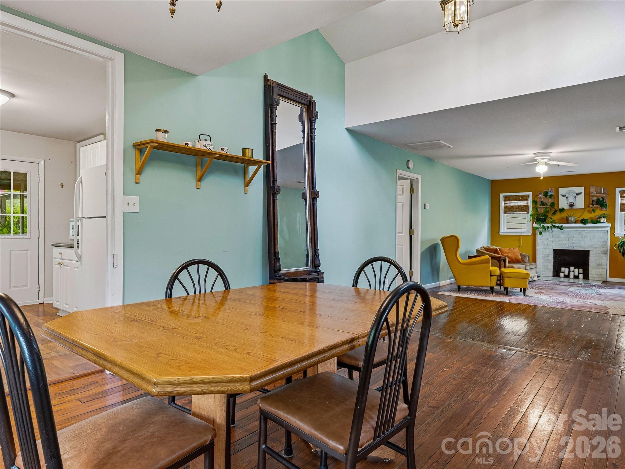 Dining Area - 506 Johnston School Road, Asheville