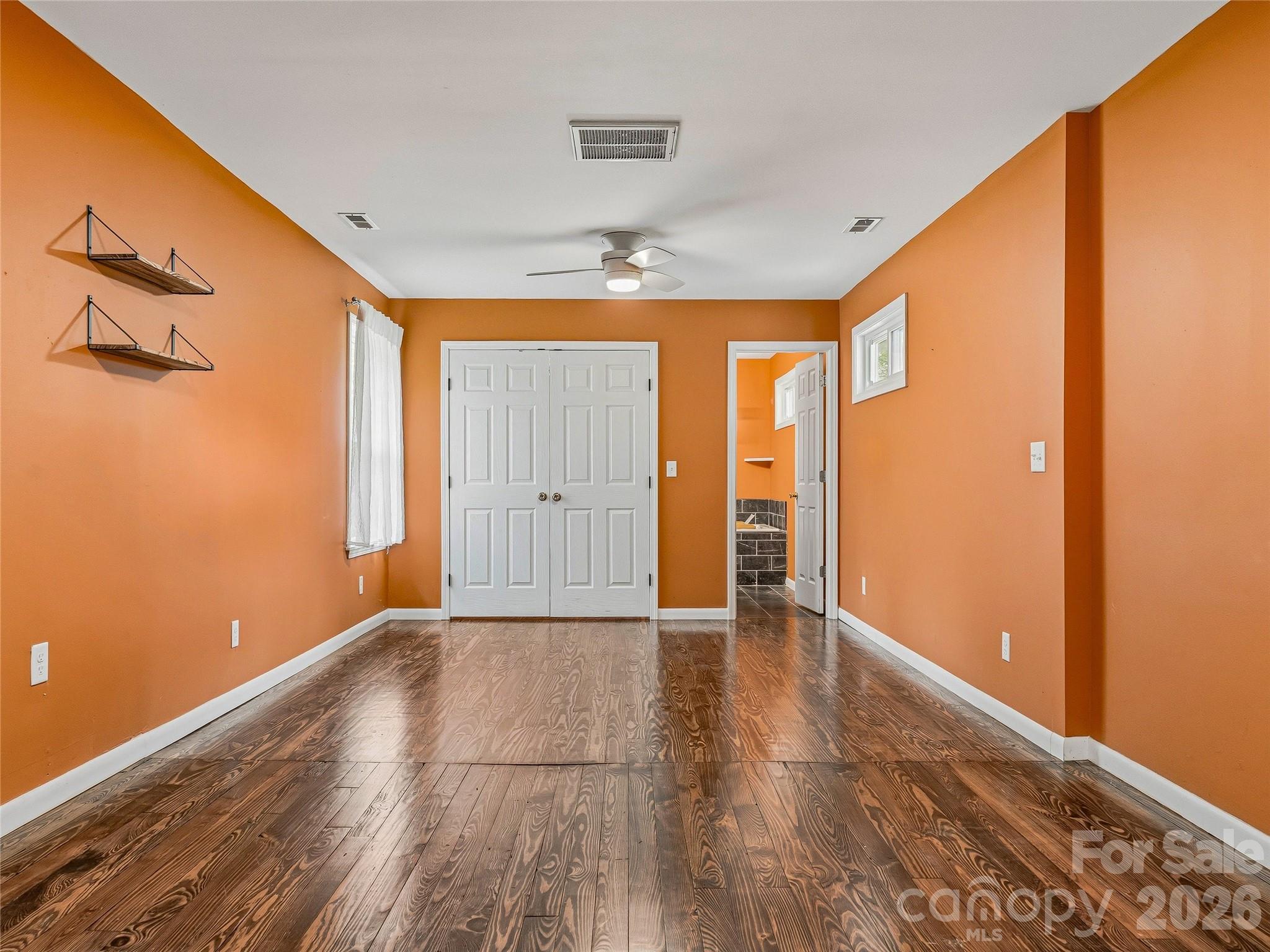 Primary Bedroom - 506 Johnston School Road, Asheville