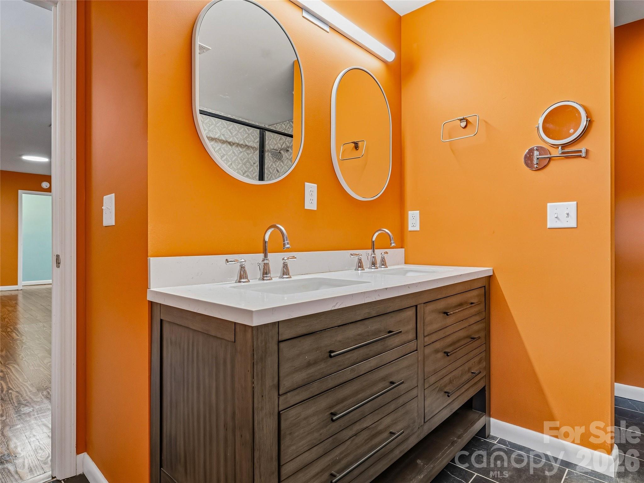 Double Primary Vanity - 506 Johnston School Road, Asheville
