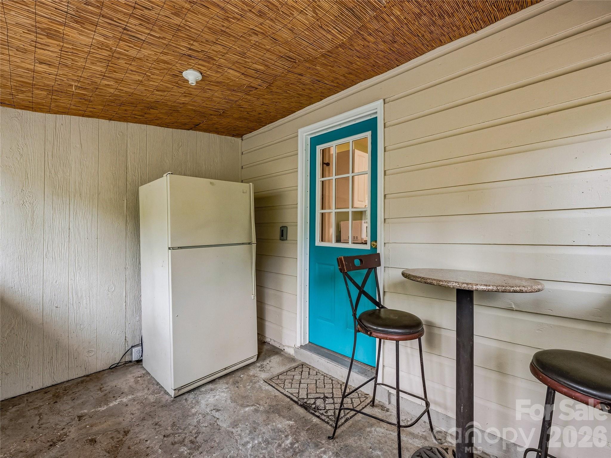 Back Patio off of Kitchen - 506 Johnston School Road, Asheville