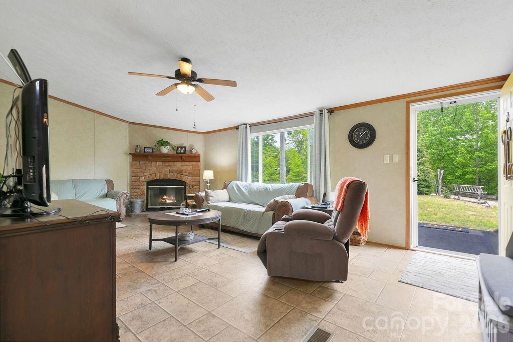 Living Room - 111 Wild Hog Creek Road, Rosman