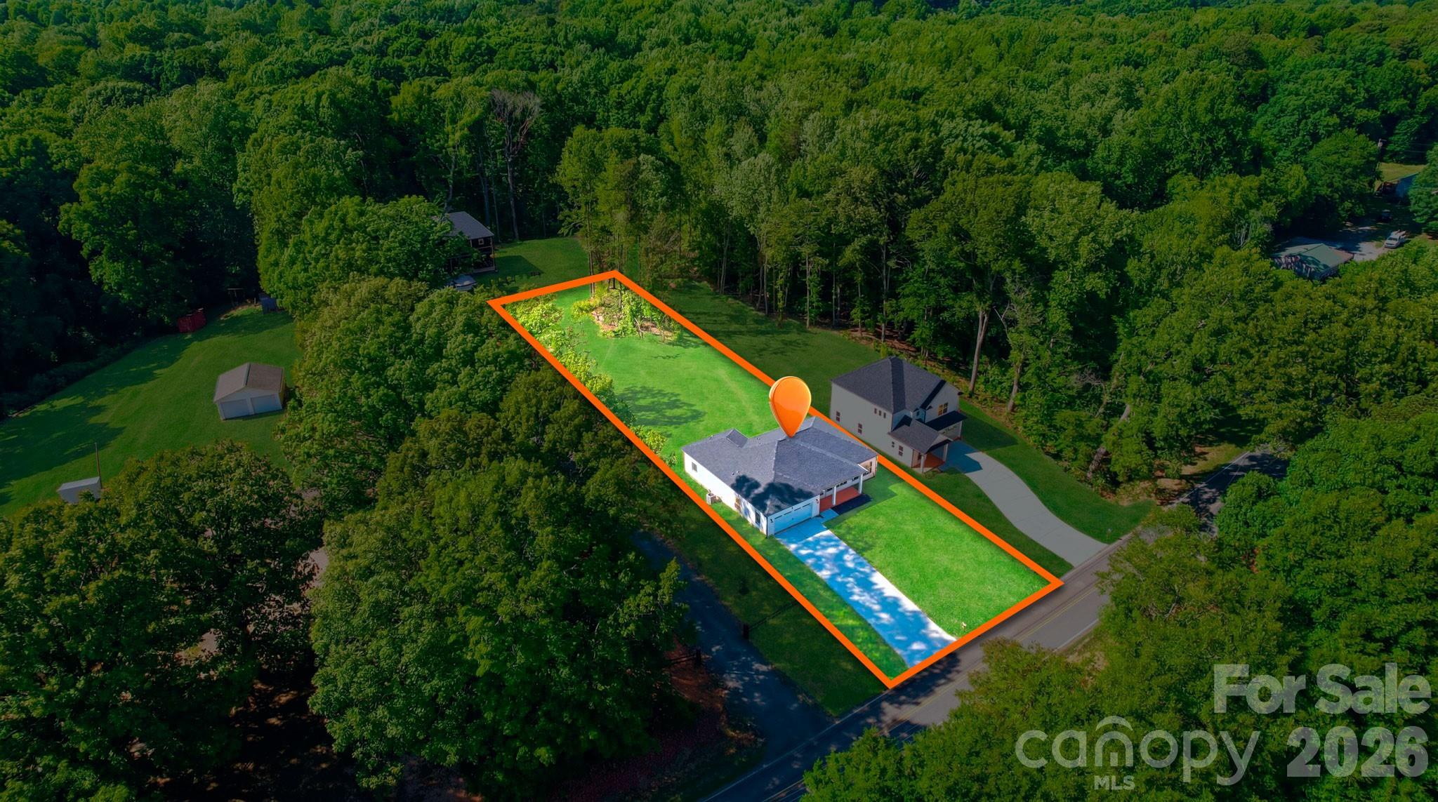 Aerial View - 3272 Fairview Drive, Gastonia