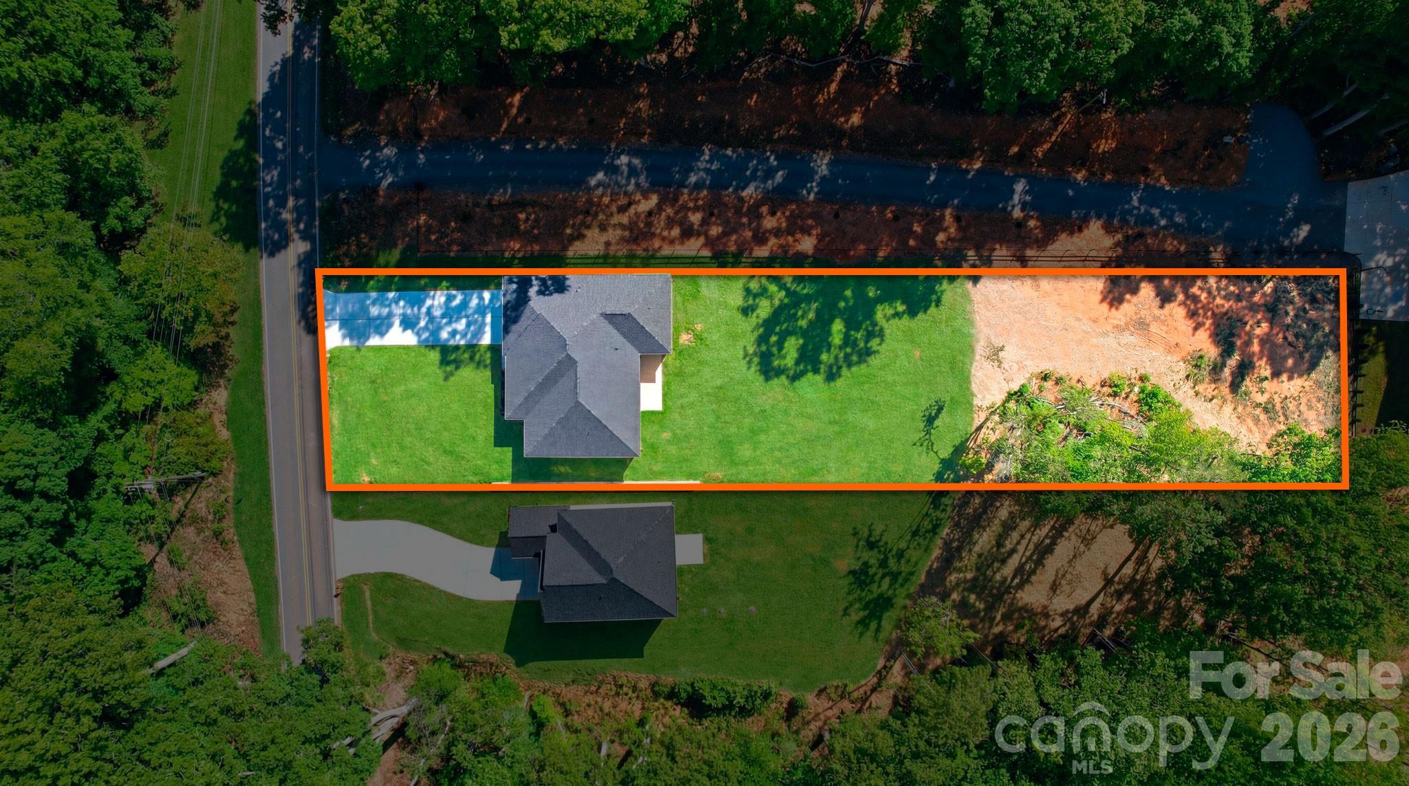 Land area - 3272 Fairview Drive, Gastonia