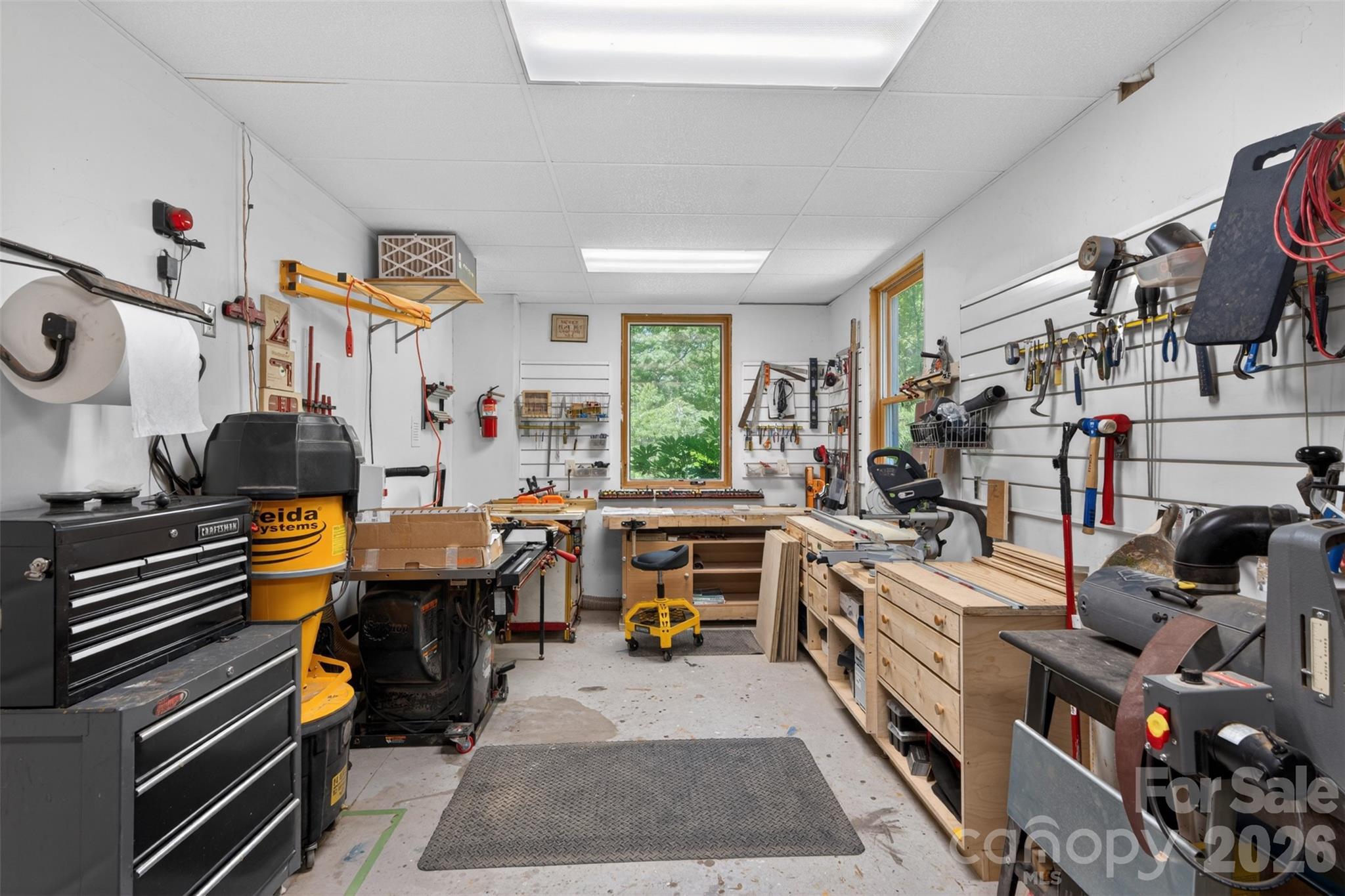 Work Shop basement level. Expand for future HLA. - 5138 Watermead Lane, Belmont