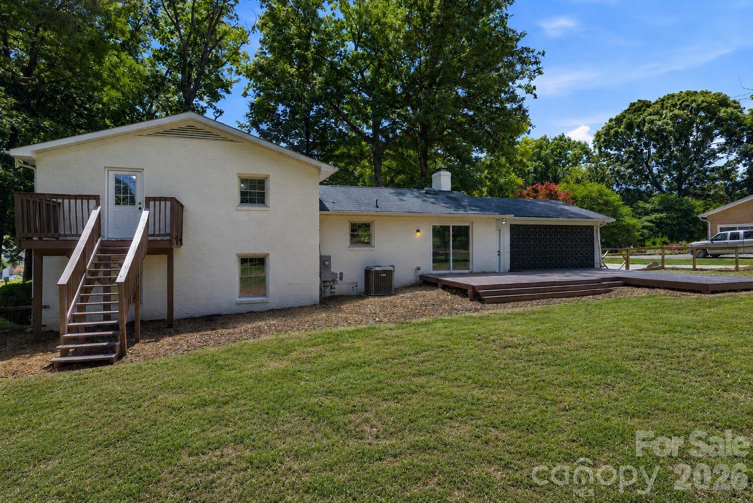 Rear Elevation - 2168 Dartwood Drive NW, Concord