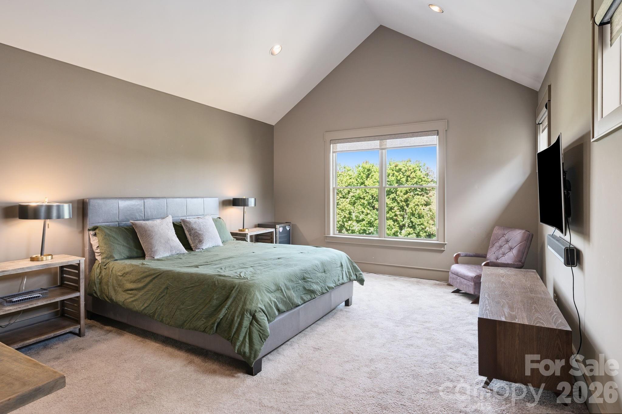 Main level primary bedroom - 31 Bradford Vistas Drive, Fletcher