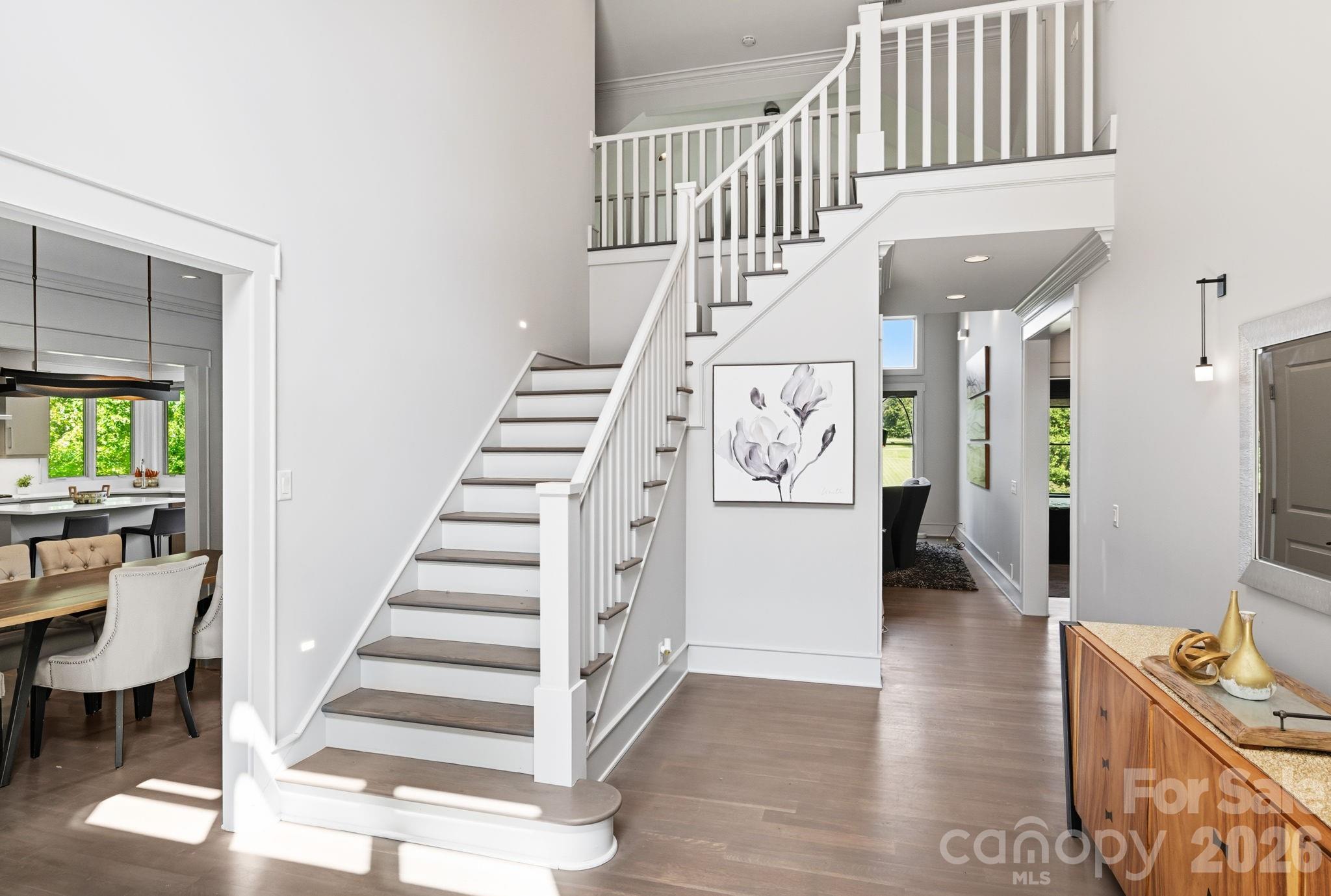 Easy access to staircase to upper level - 31 Bradford Vistas Drive, Fletcher