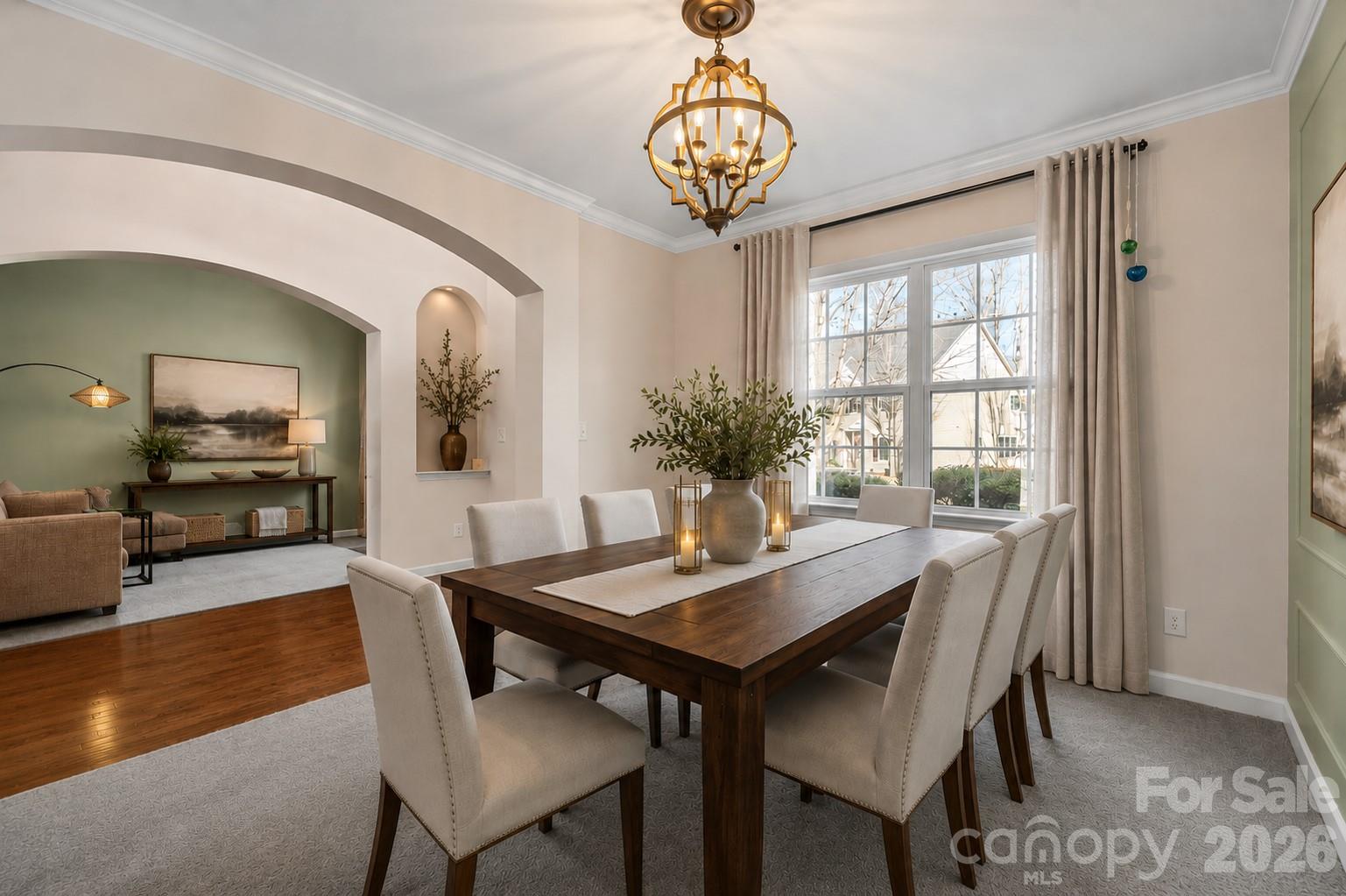 Dining Room - 831 Irish Green Drive, Clover