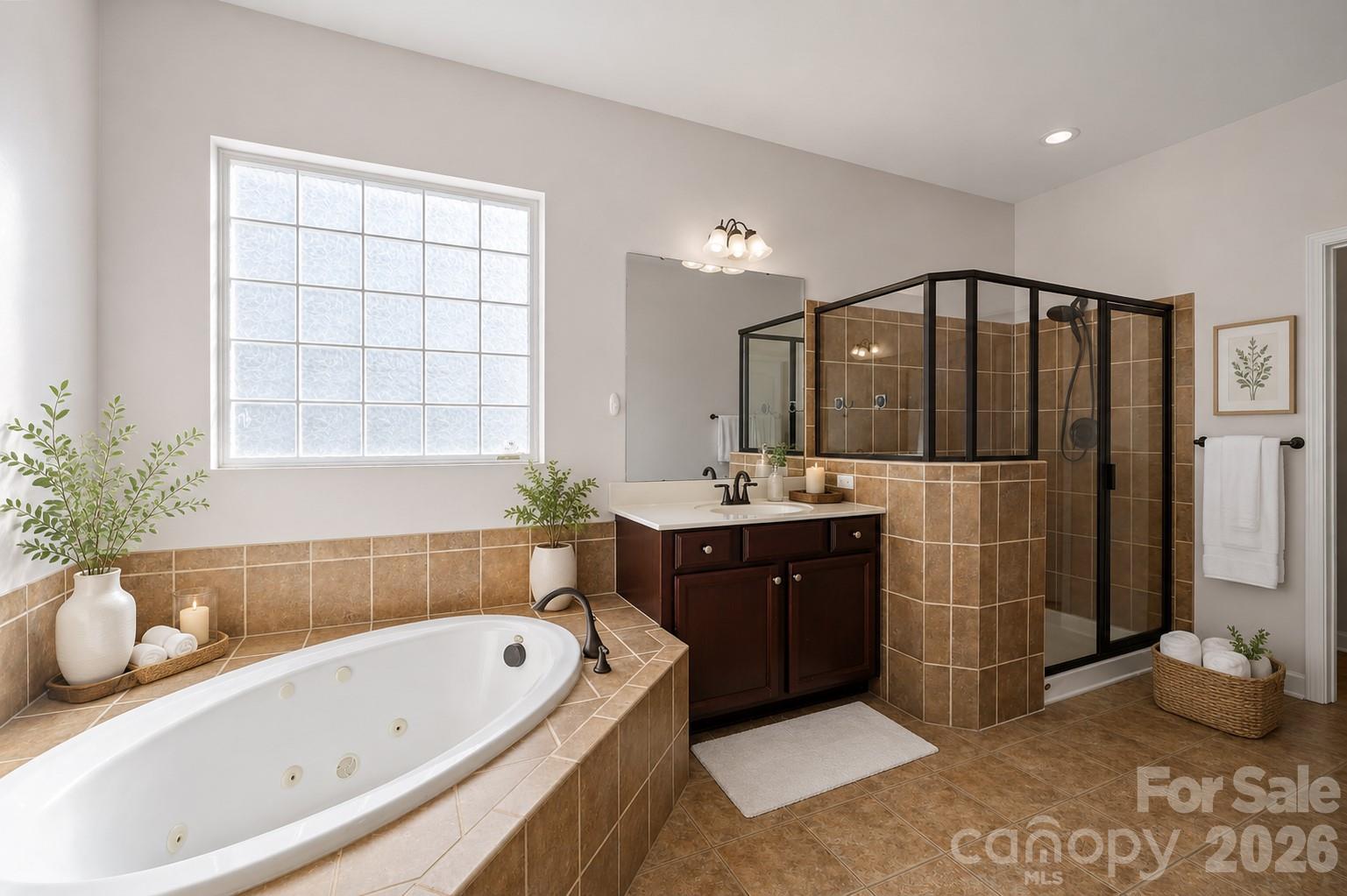 Primary Bath - 831 Irish Green Drive, Clover