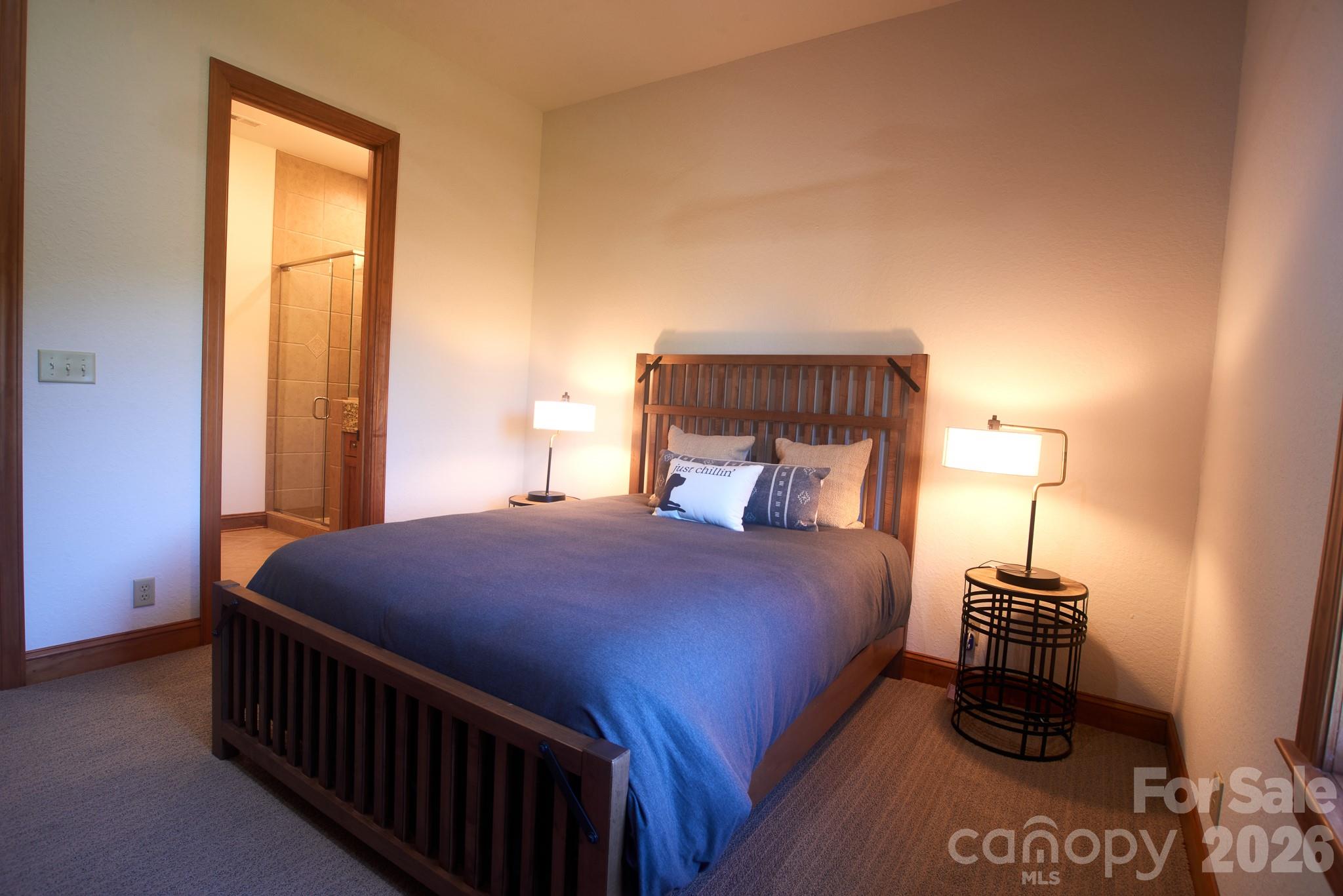 Basement - Bedroom with Ensuite - 427 Spring Rock Road, Burnsville