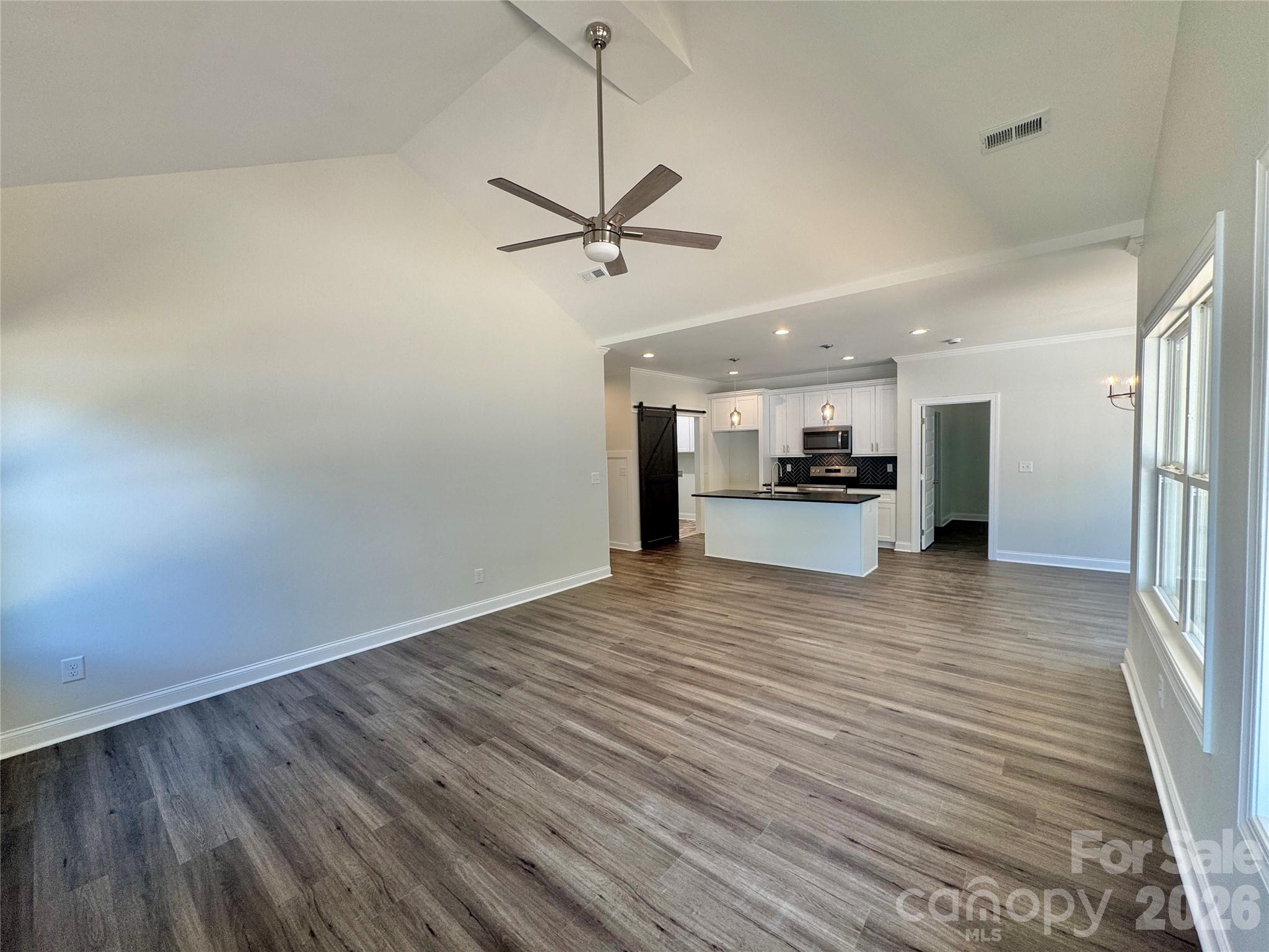 Vaulted Ceiling in LR - 417 W Westview Street, Gastonia