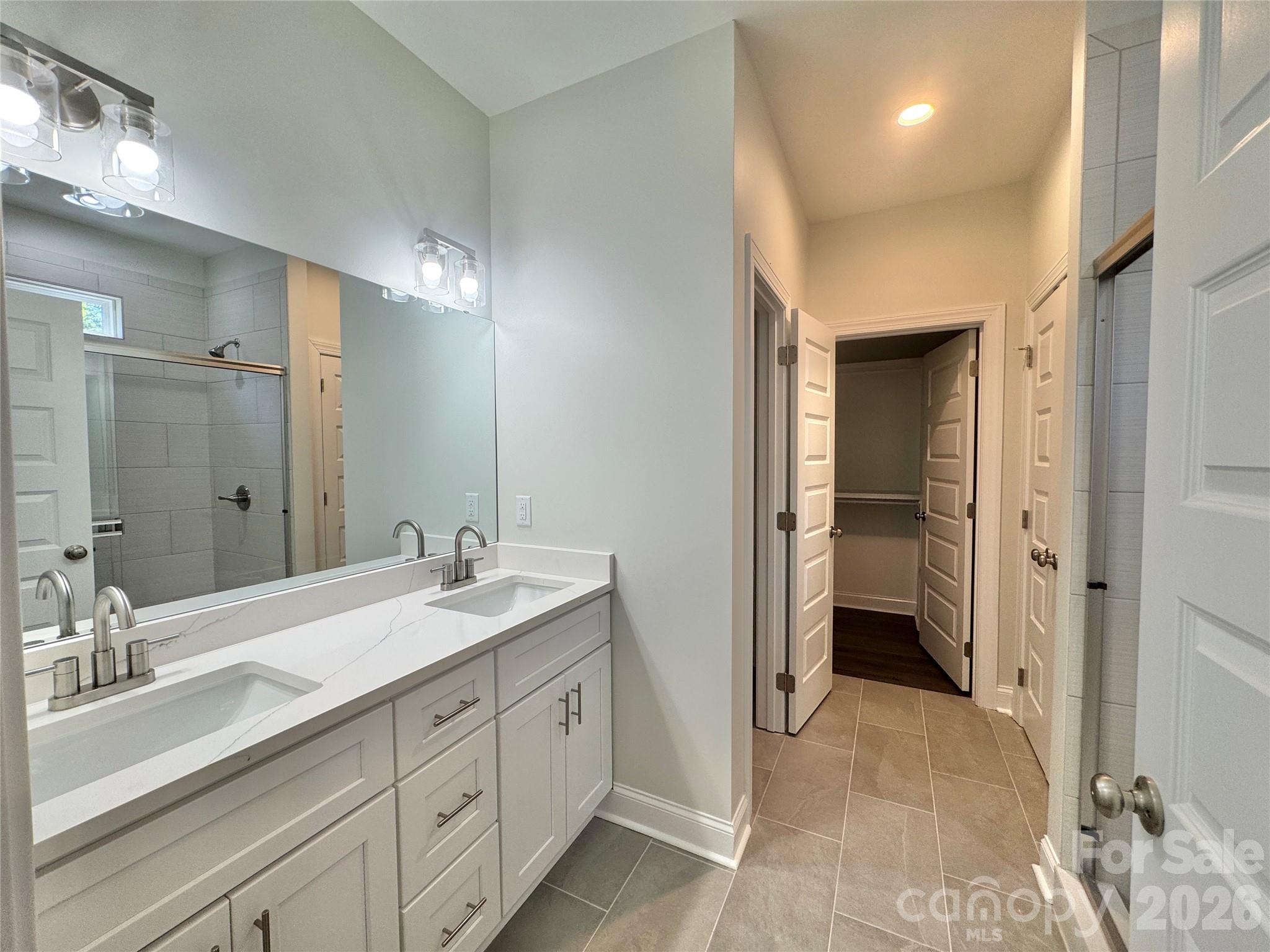 Dual Vanity in Primary Bath - 417 W Westview Street, Gastonia