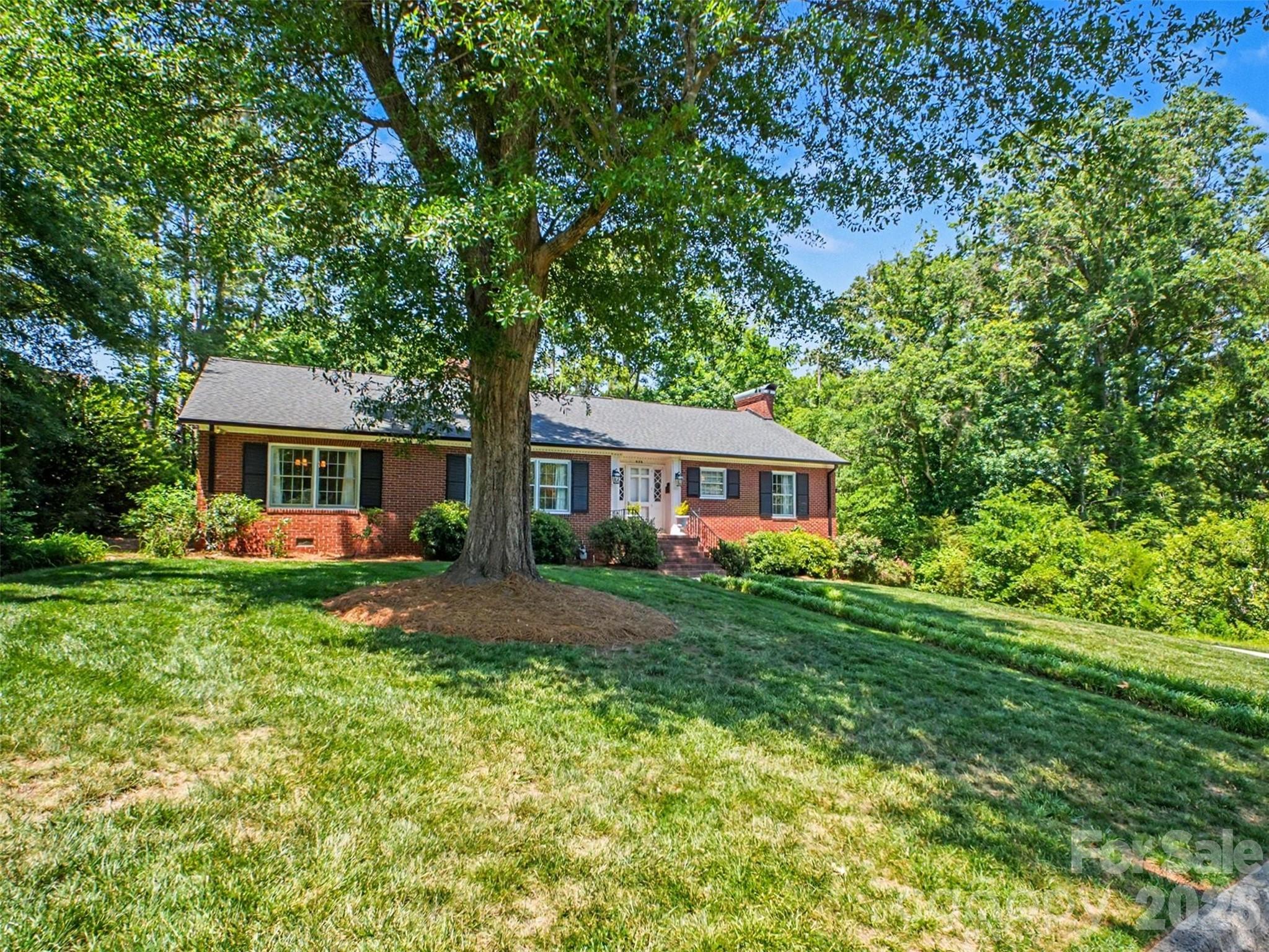 Mature trees, generous space, a backyard that feels established - 441 Claymont Street SE, Concord