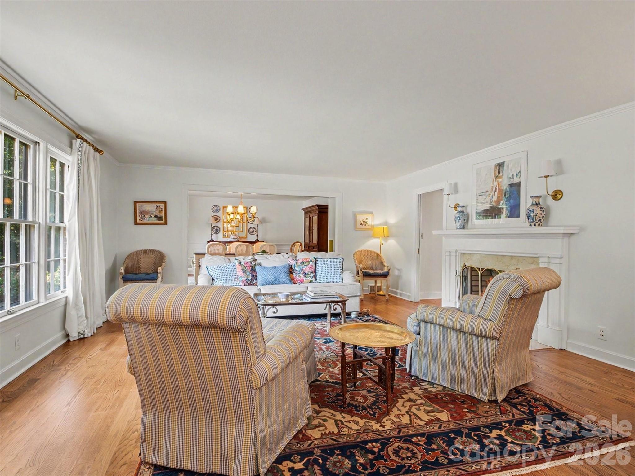 A living room built for gathering, not just sitting - 441 Claymont Street SE, Concord
