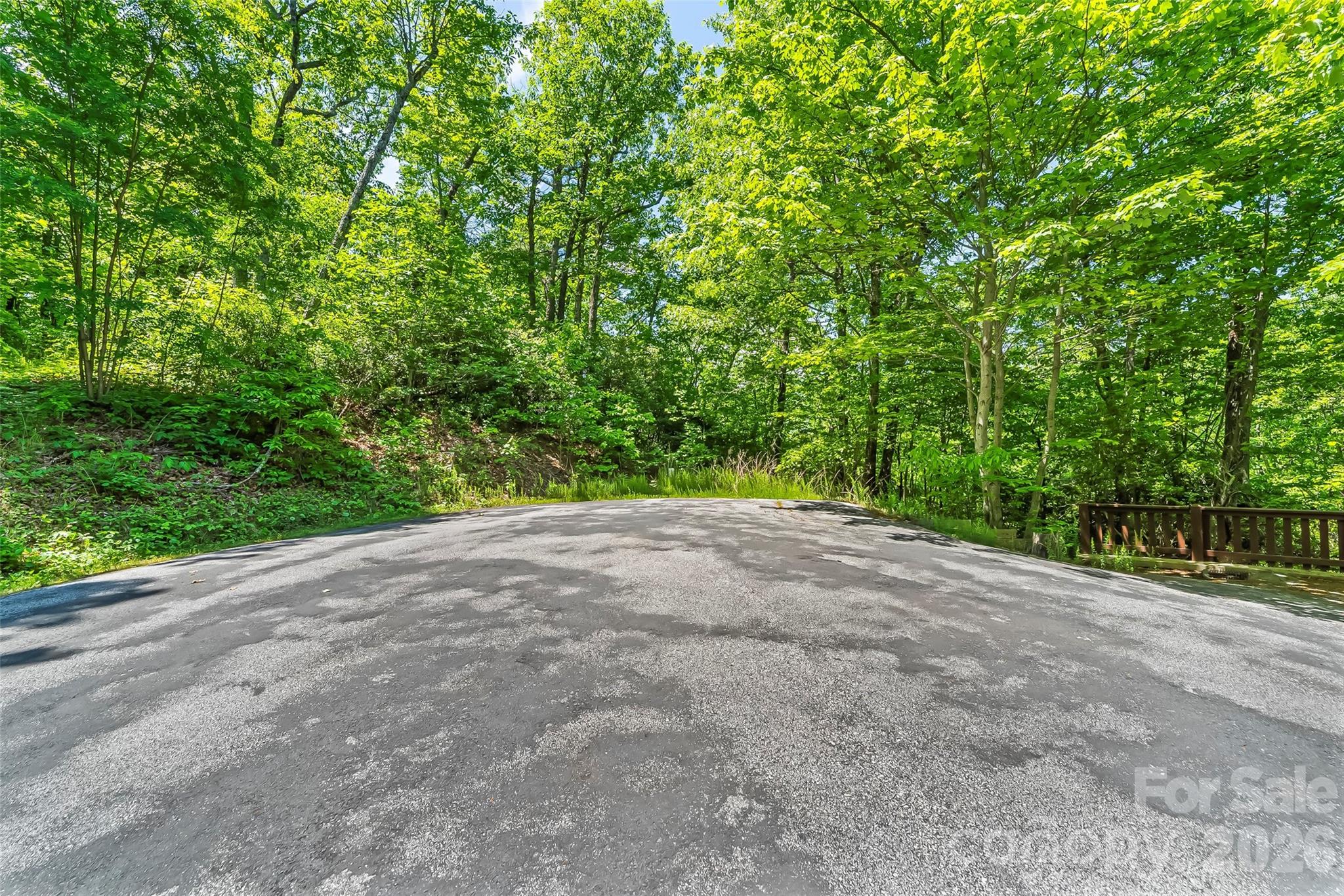 paved access all the way - 1620 North Haven Drive, Black Mountain