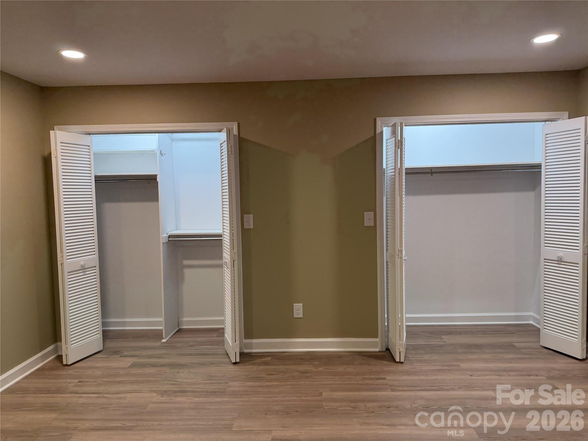 Double closets in the Primary Bedroom. - 44 Jervey Road, Tryon