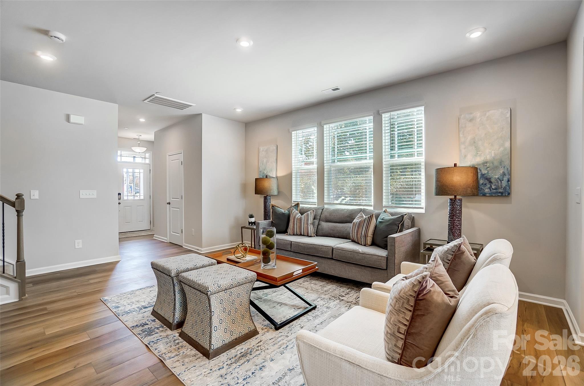 Living Room with View to Front Door-Photo Similar to Subject Property - 3035 High Bluff Street, Kannapolis
