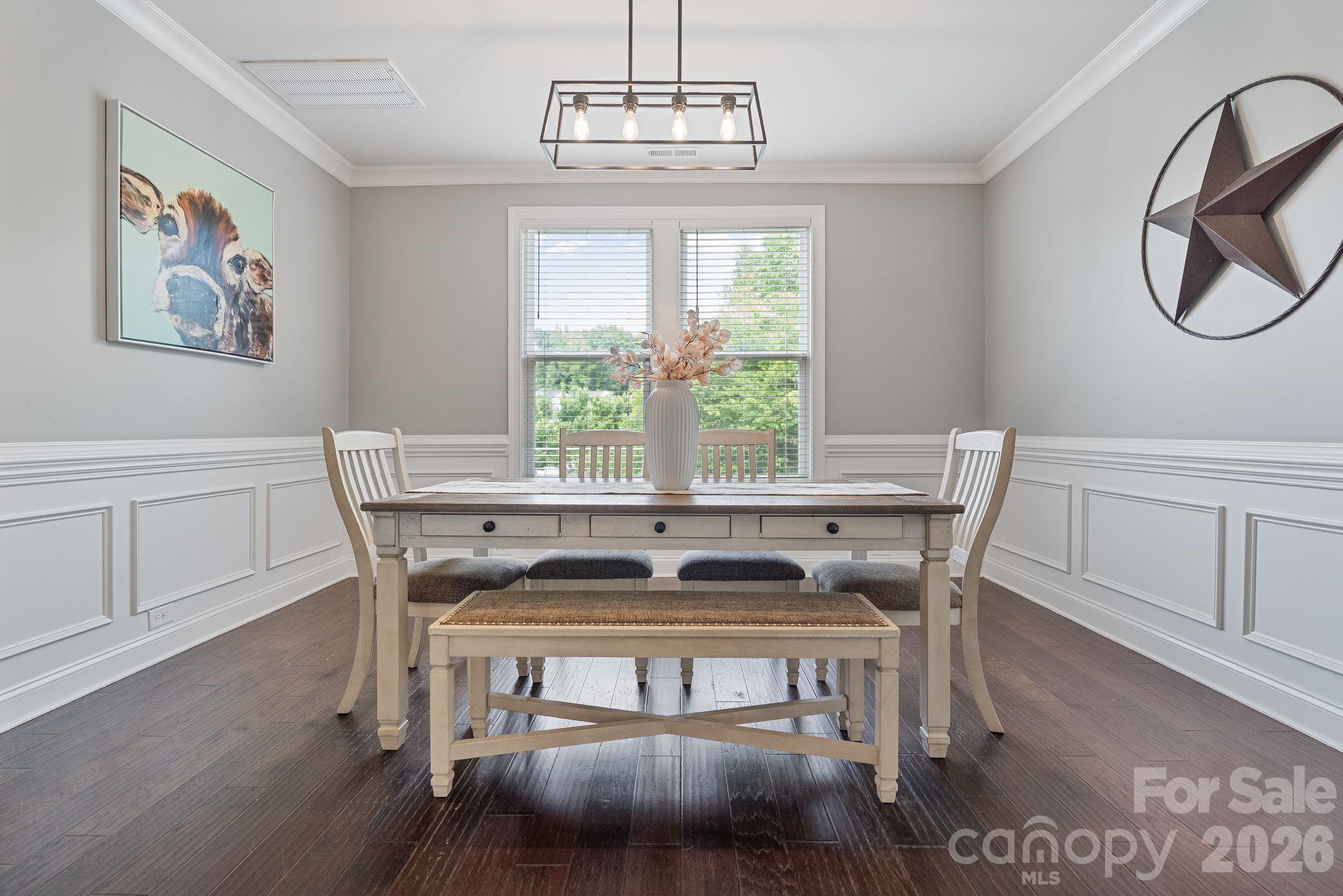 Formal Dining Room - 166 Stibbs Cross Road, Mooresville